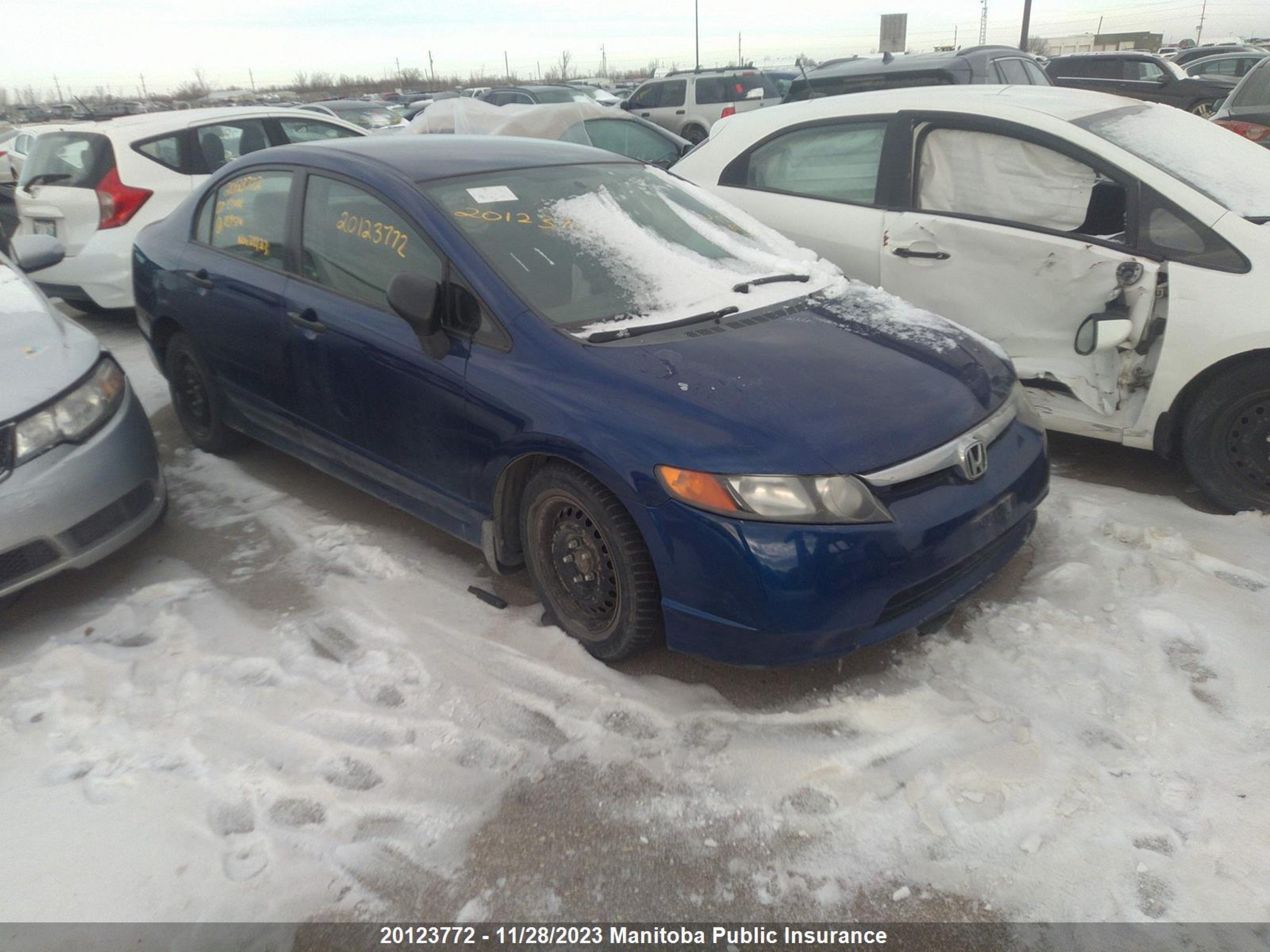 HONDA CIVIC 2007 2hgfa16377h039514