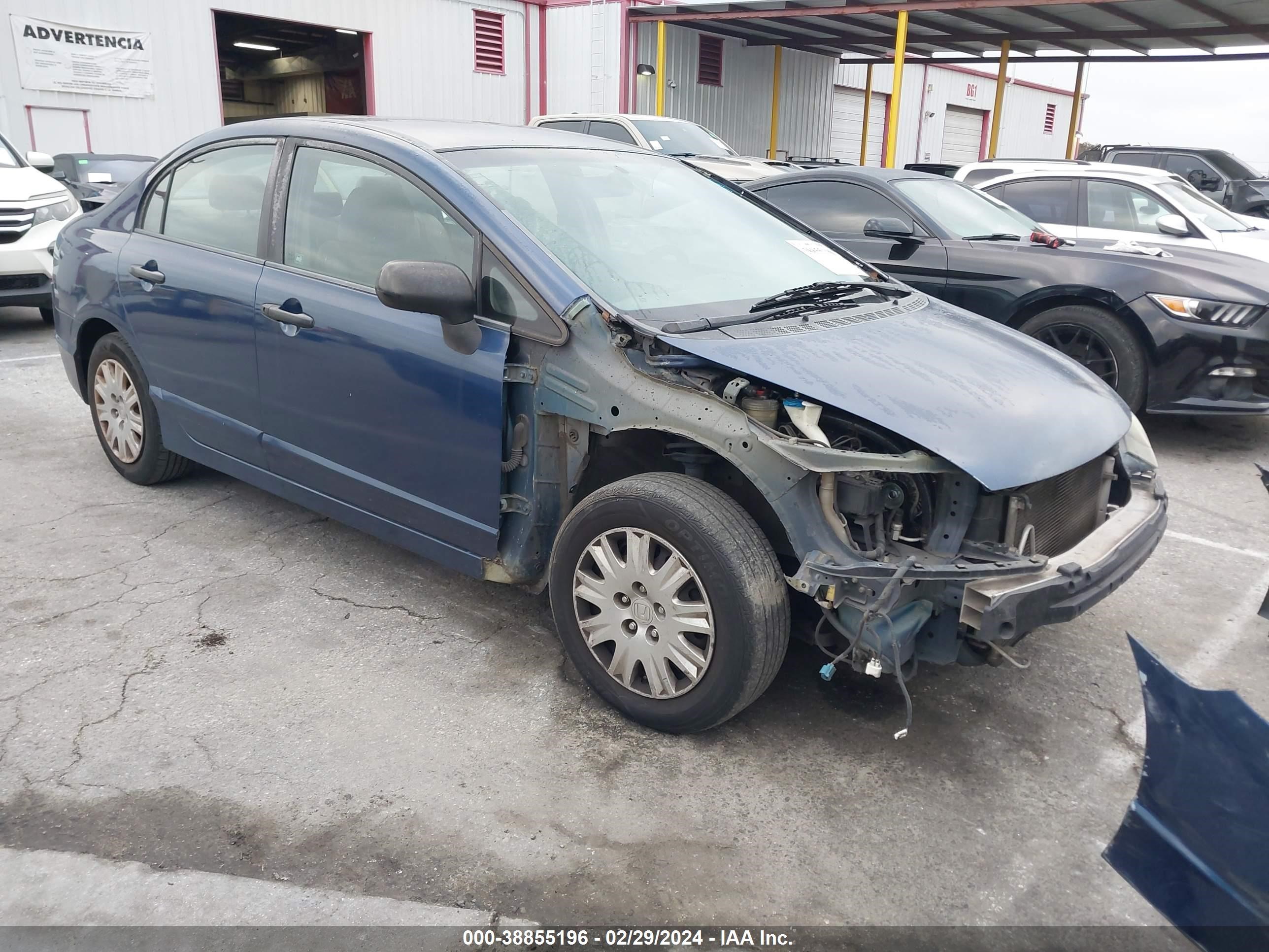 HONDA CIVIC 2009 2hgfa16399h513210