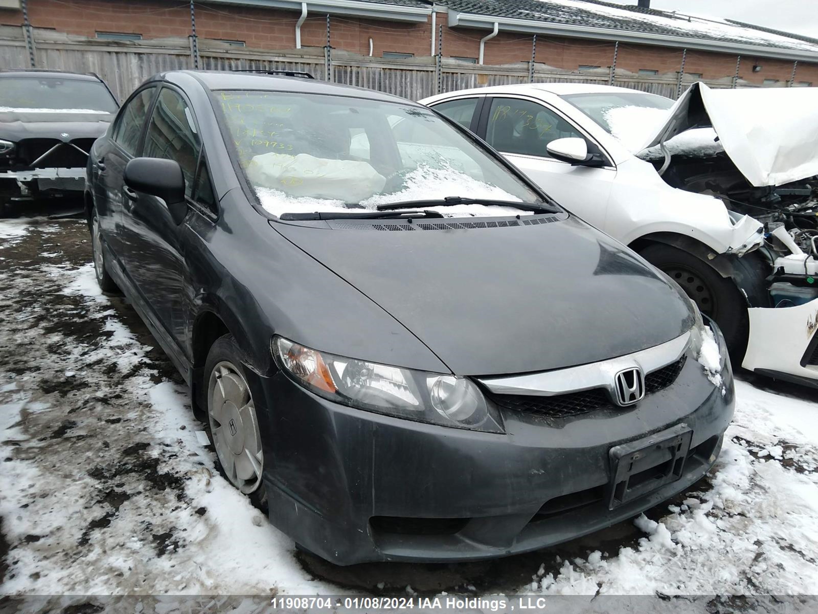 HONDA CIVIC 2009 2hgfa16439h109733