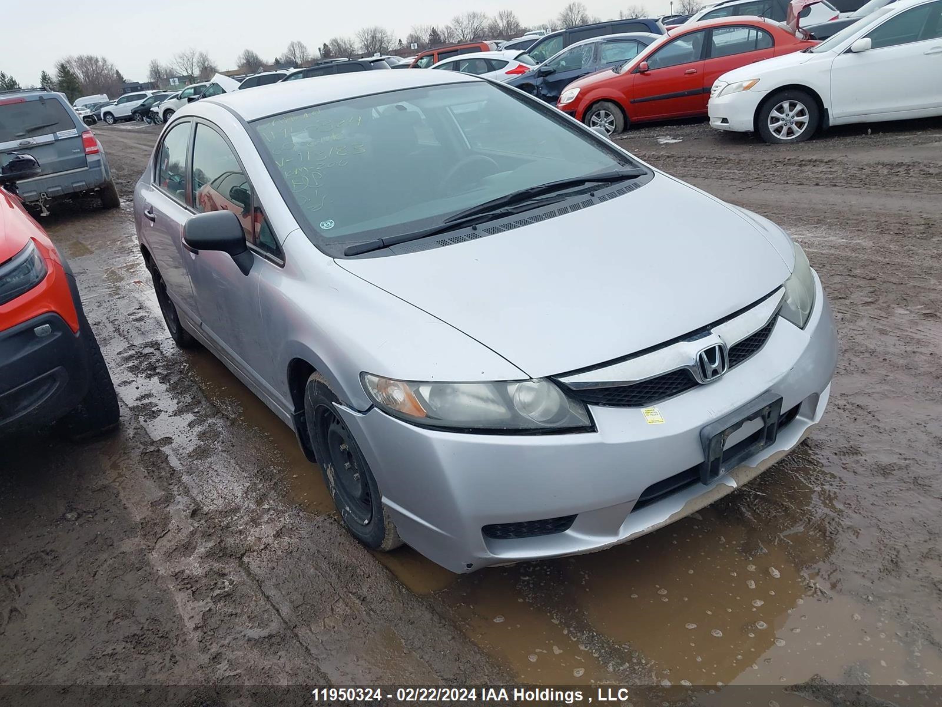 HONDA CIVIC 2009 2hgfa16439h113183