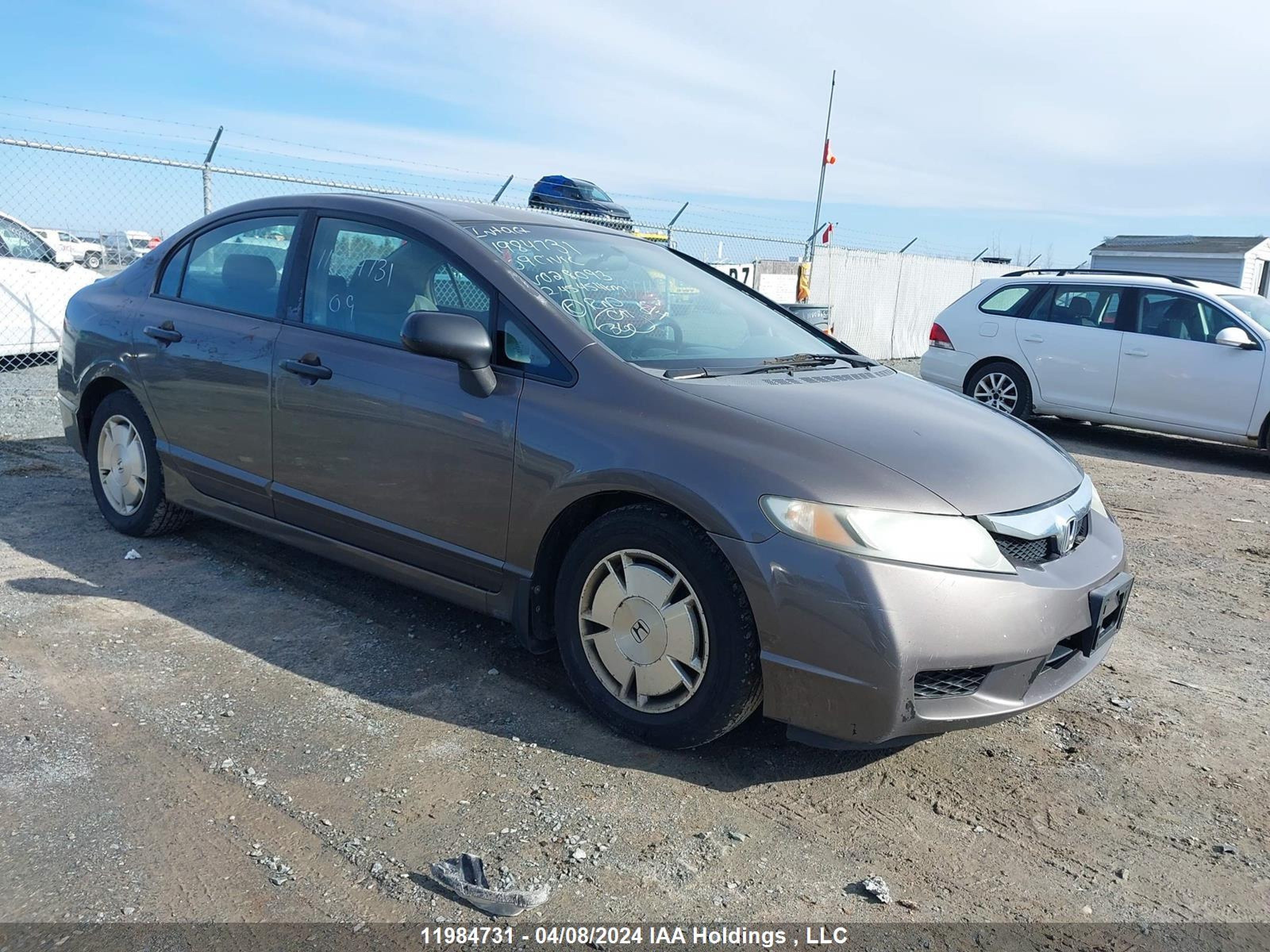 HONDA CIVIC 2009 2hgfa16449h028093