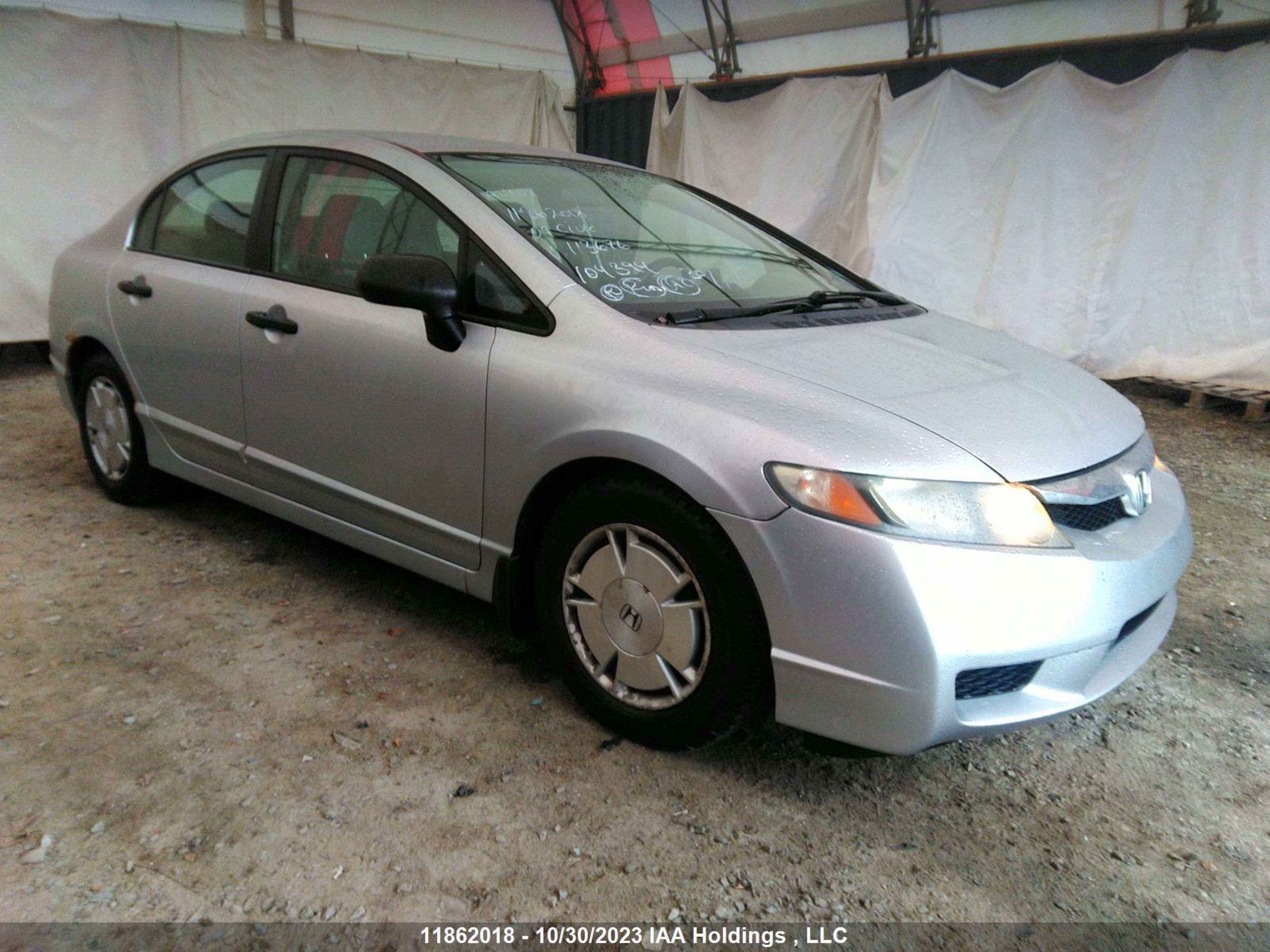 HONDA CIVIC 2009 2hgfa16449h113676