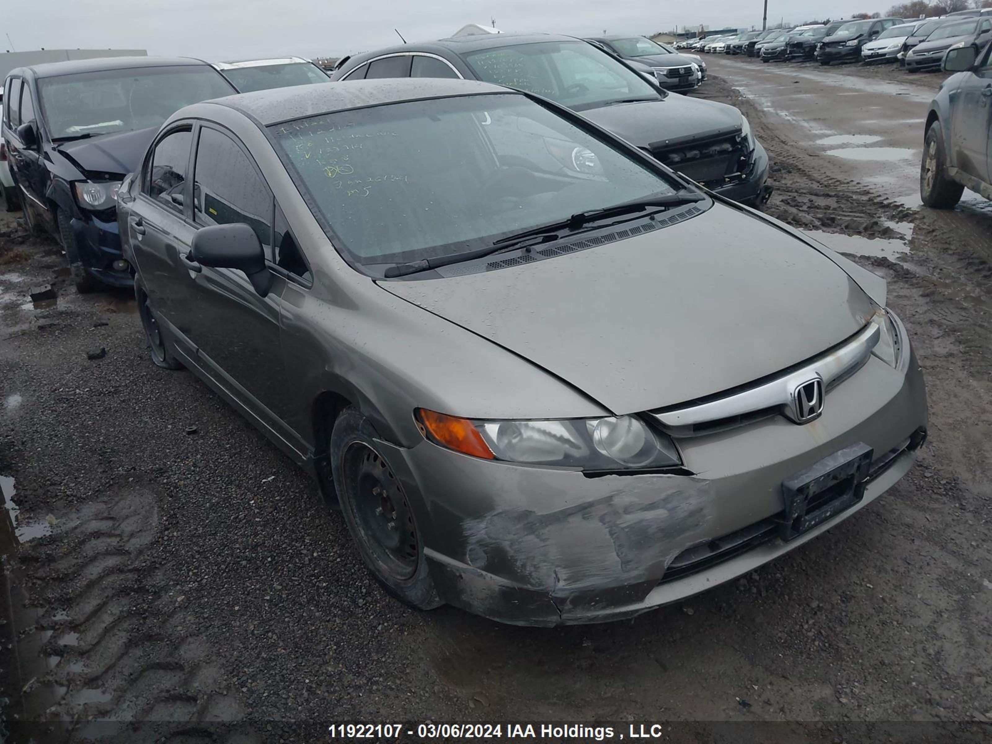 HONDA CIVIC 2008 2hgfa16458h123714