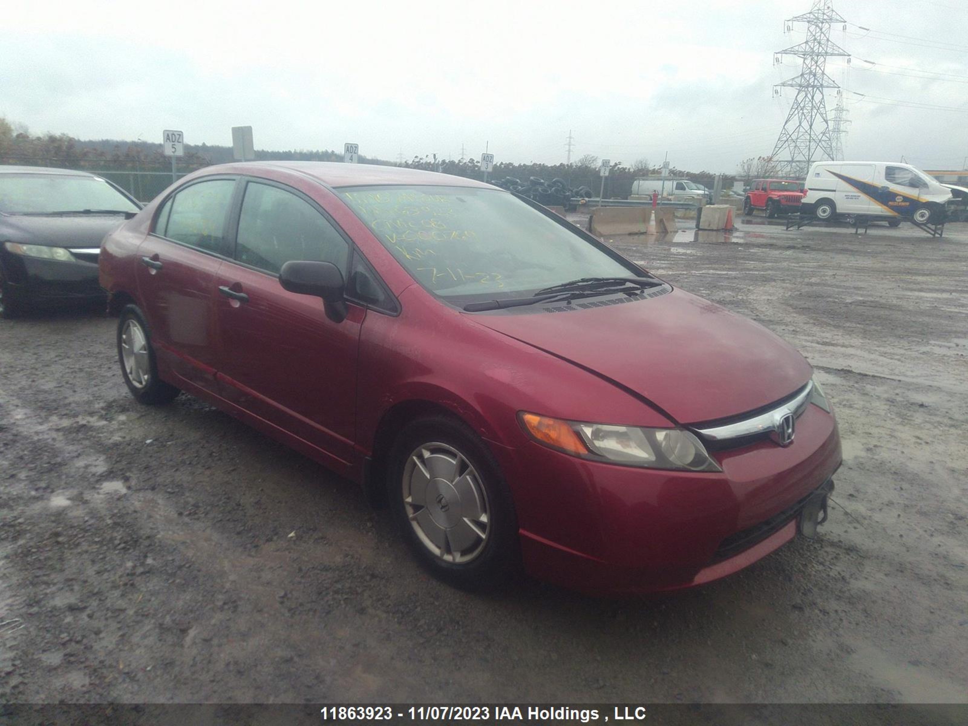 HONDA CIVIC 2008 2hgfa16478h000769