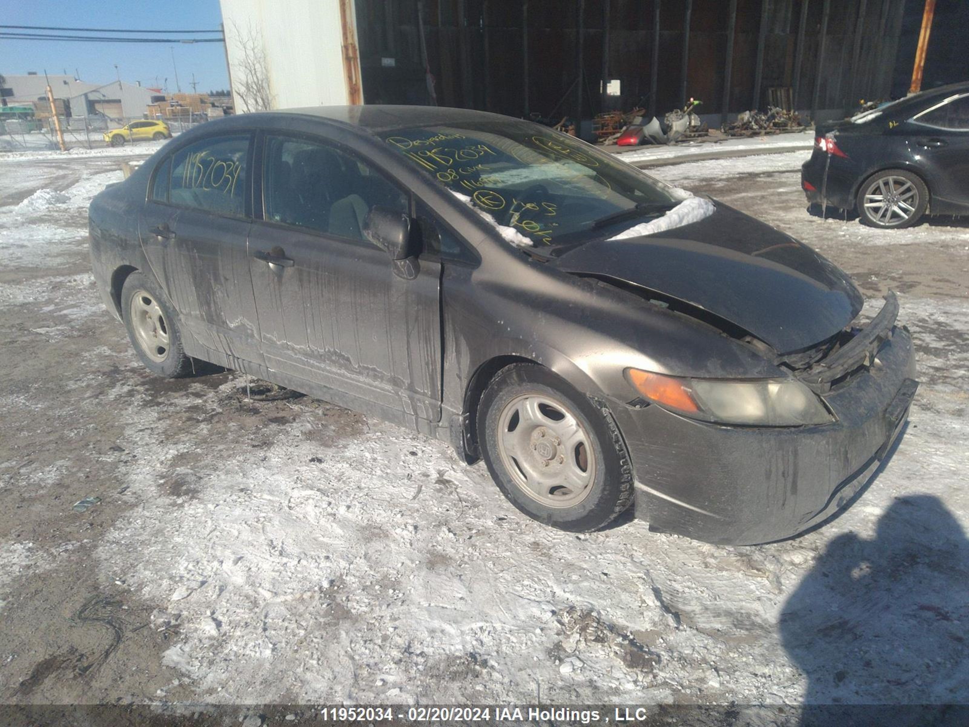 HONDA CIVIC 2008 2hgfa164x8h116919