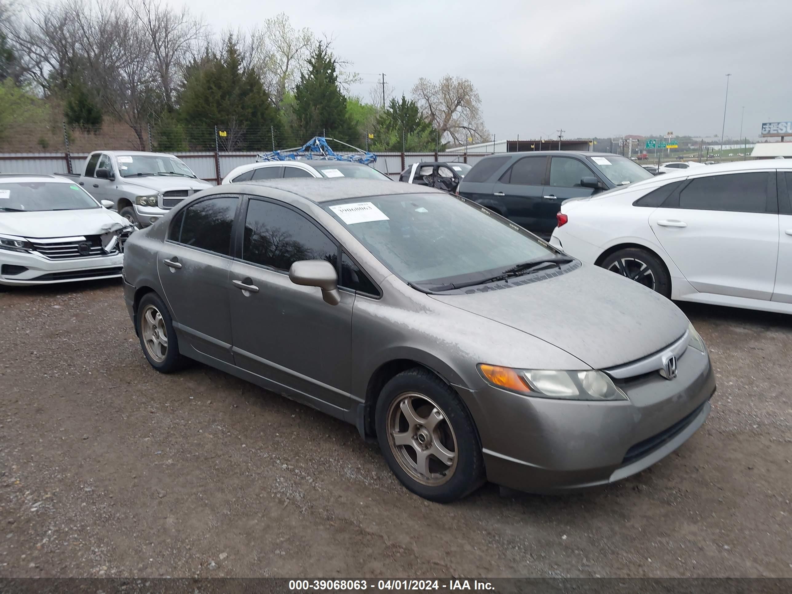 HONDA CIVIC 2008 2hgfa16508h505139