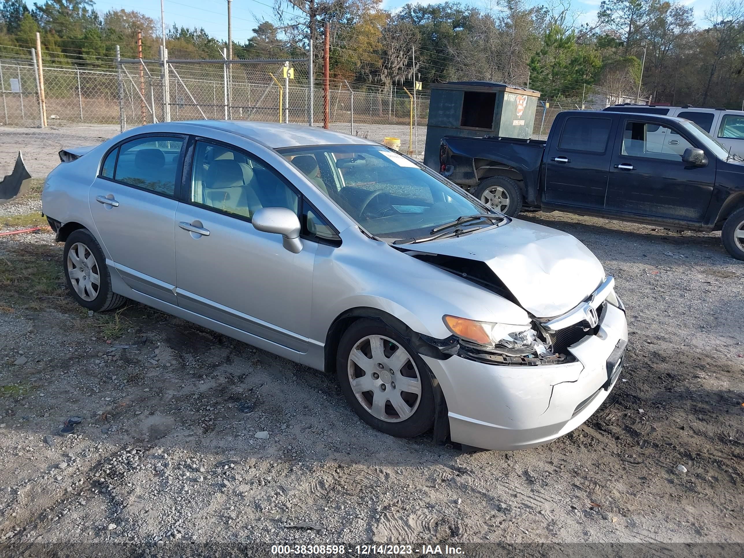 HONDA CIVIC 2008 2hgfa16508h521583