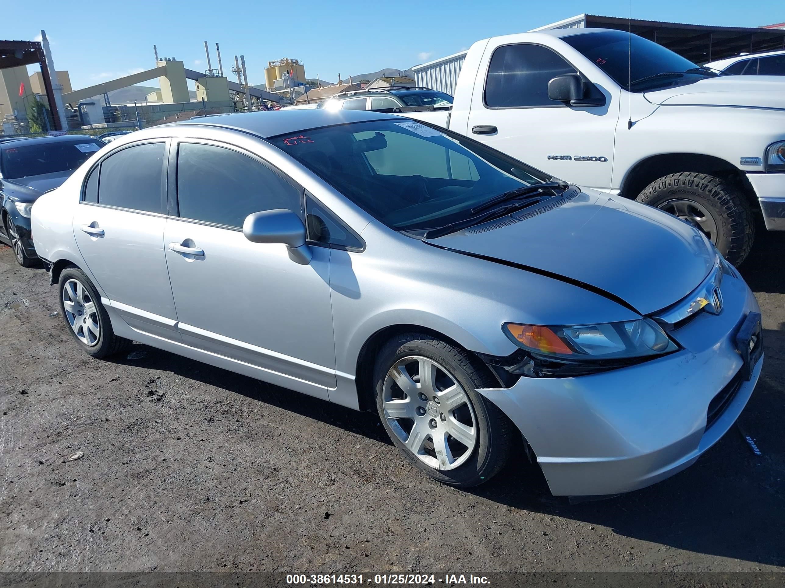 HONDA CIVIC 2008 2hgfa16518h347345