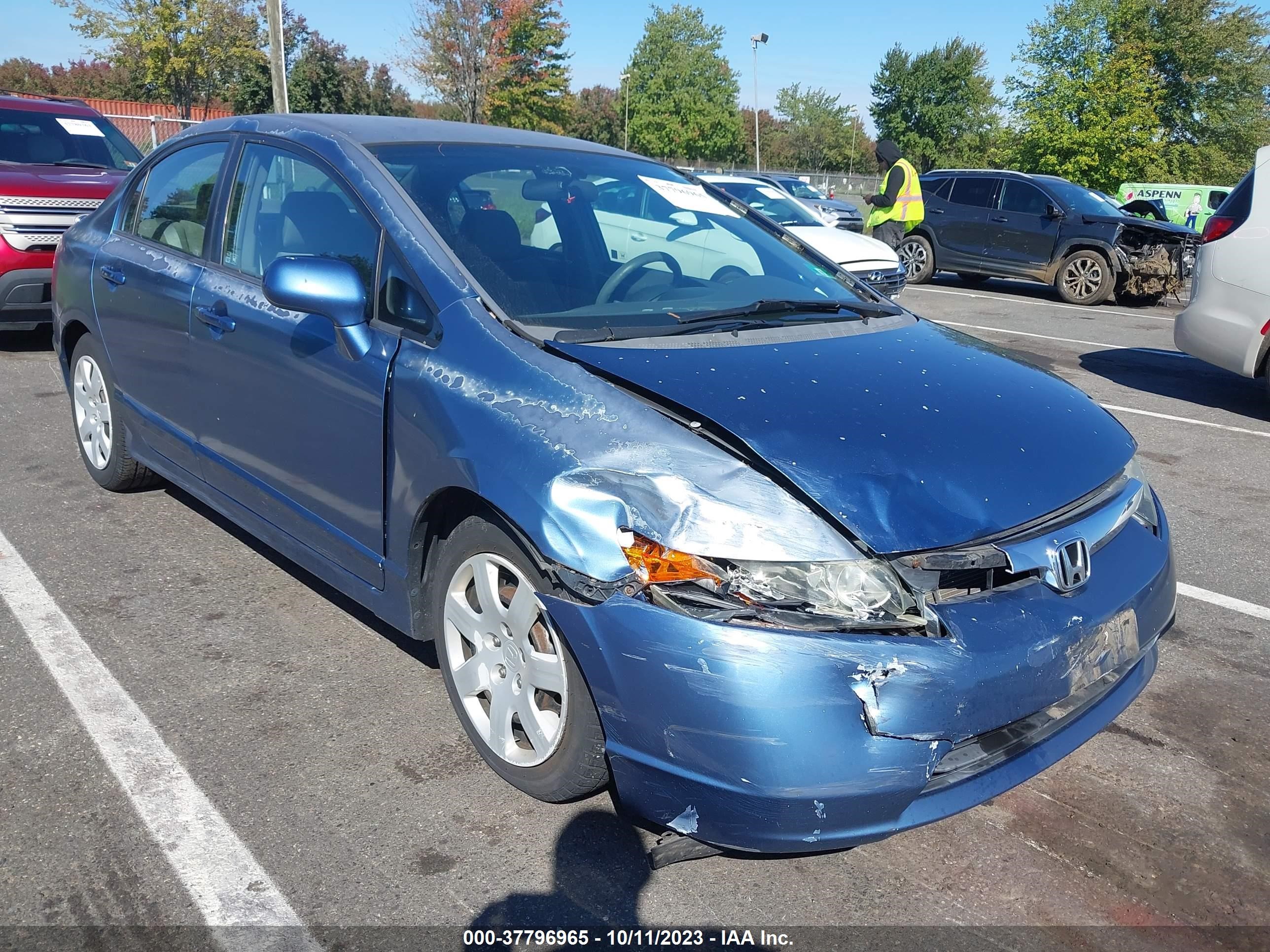 HONDA CIVIC 2008 2hgfa16528h537140