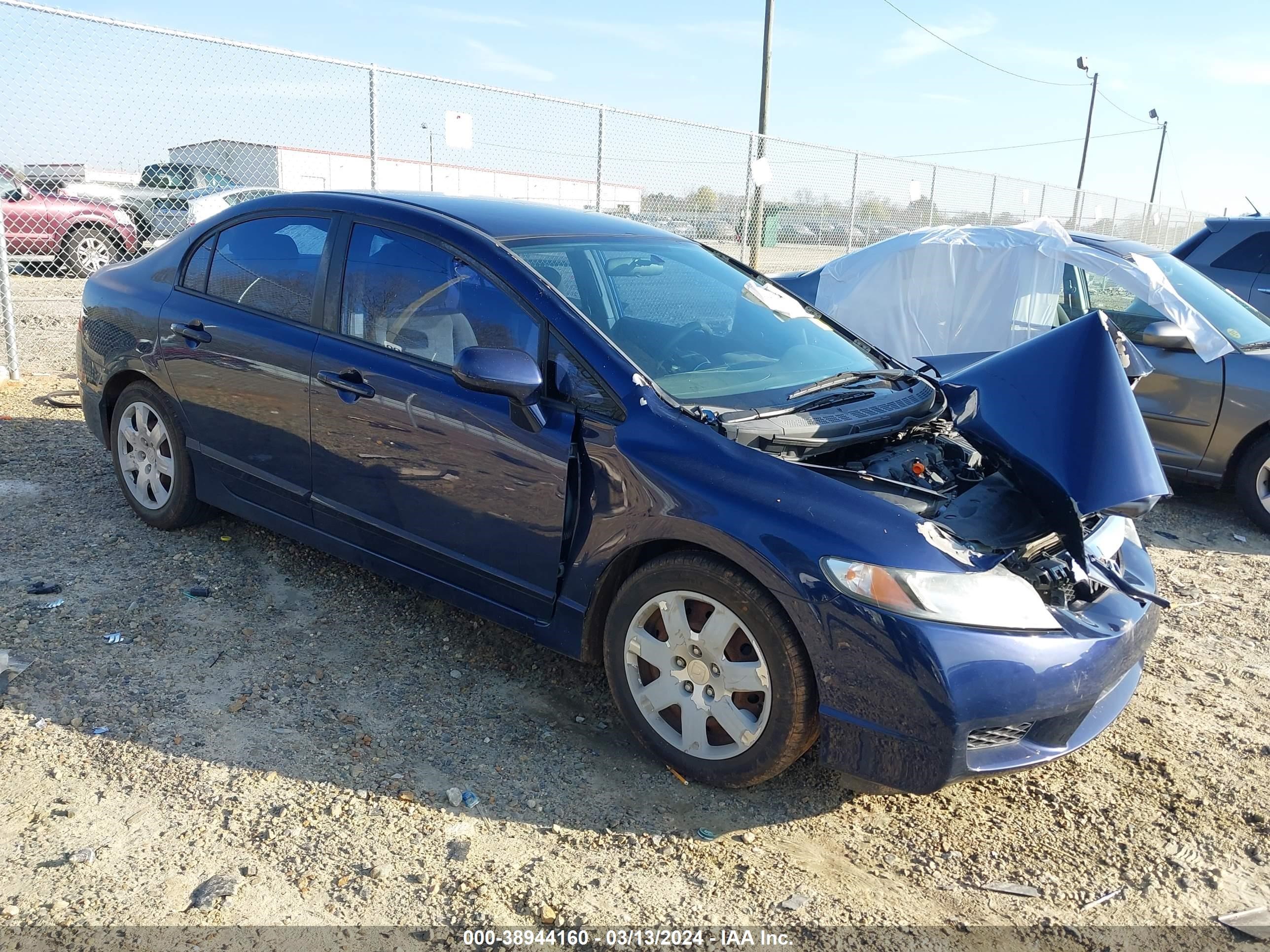 HONDA CIVIC 2009 2hgfa16529h546616