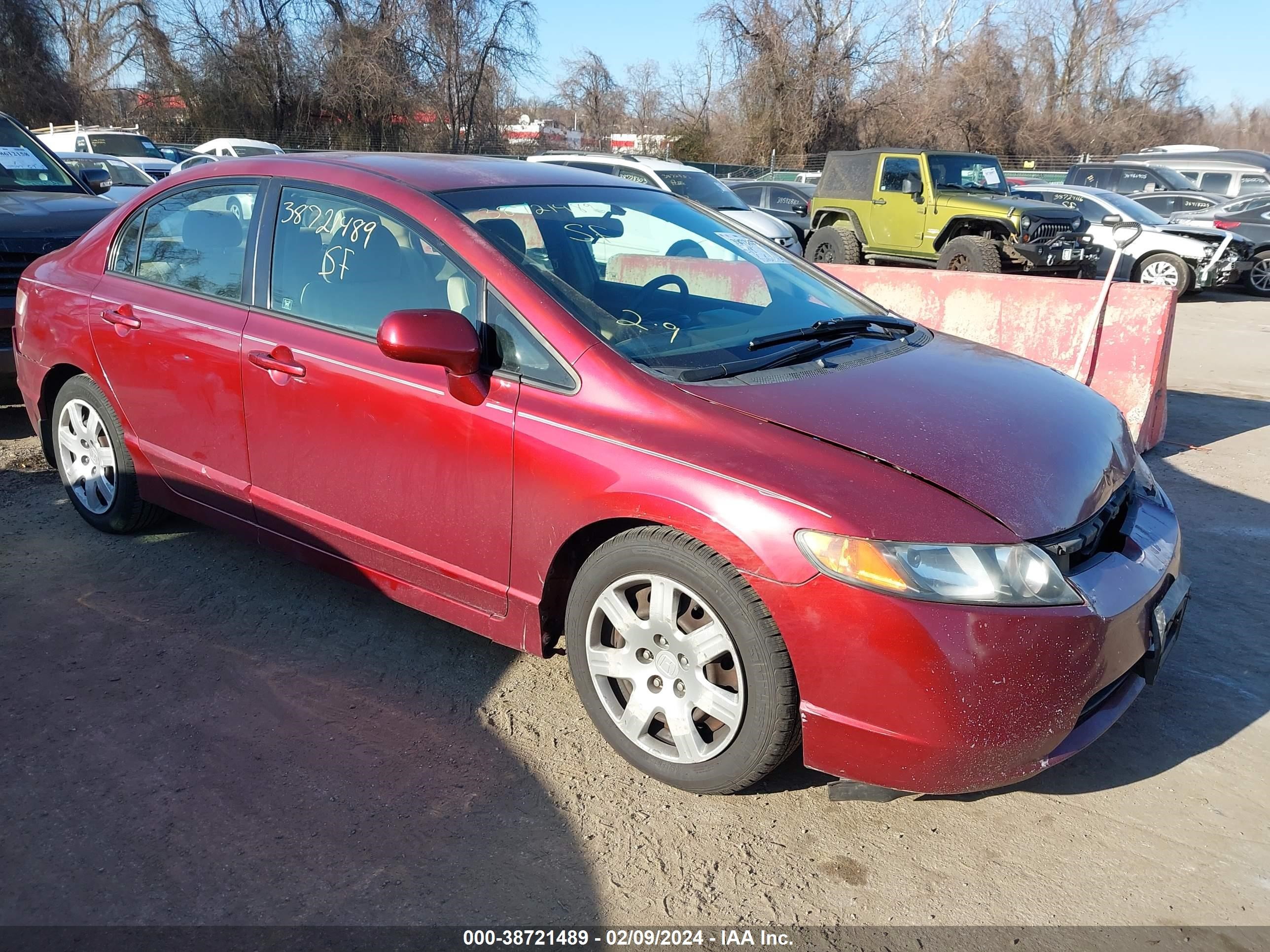 HONDA CIVIC 2006 2hgfa16536h518254