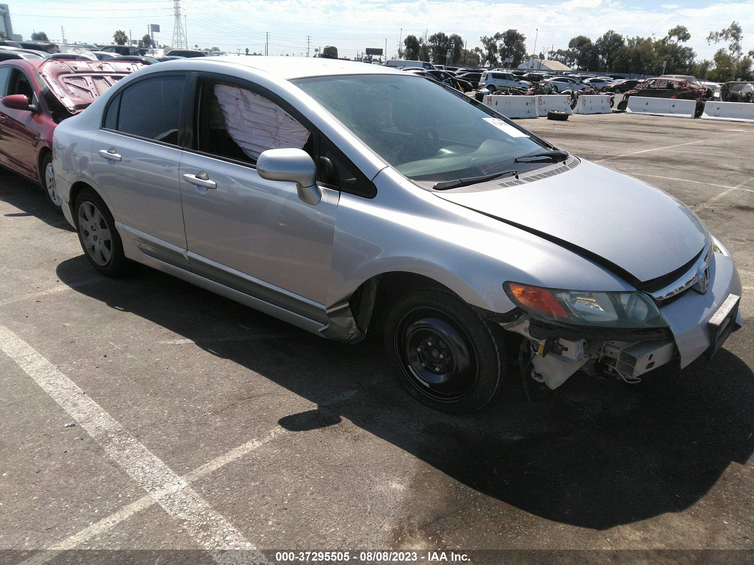 HONDA CIVIC 2008 2hgfa16538h328716