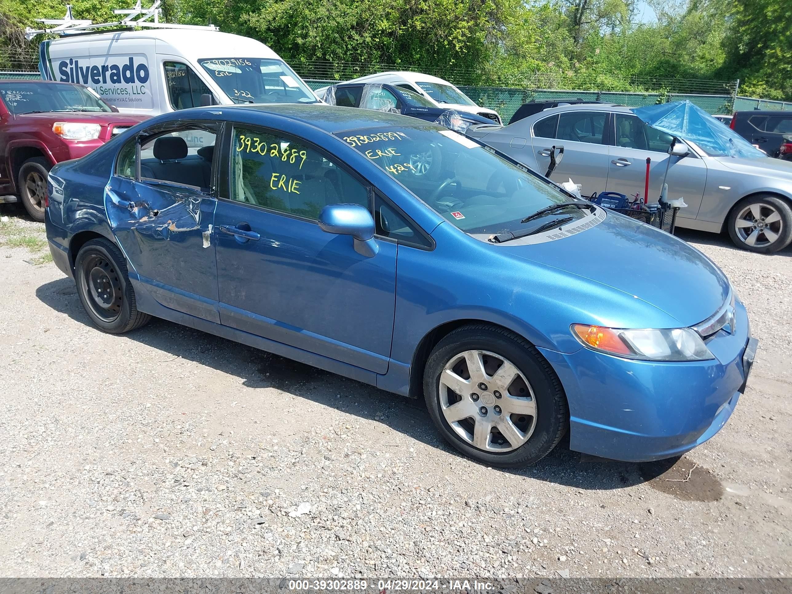 HONDA CIVIC 2009 2hgfa16539h361622