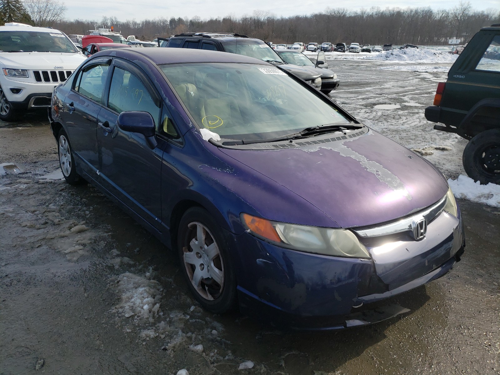 HONDA CIVIC LX 2006 2hgfa16546h517145