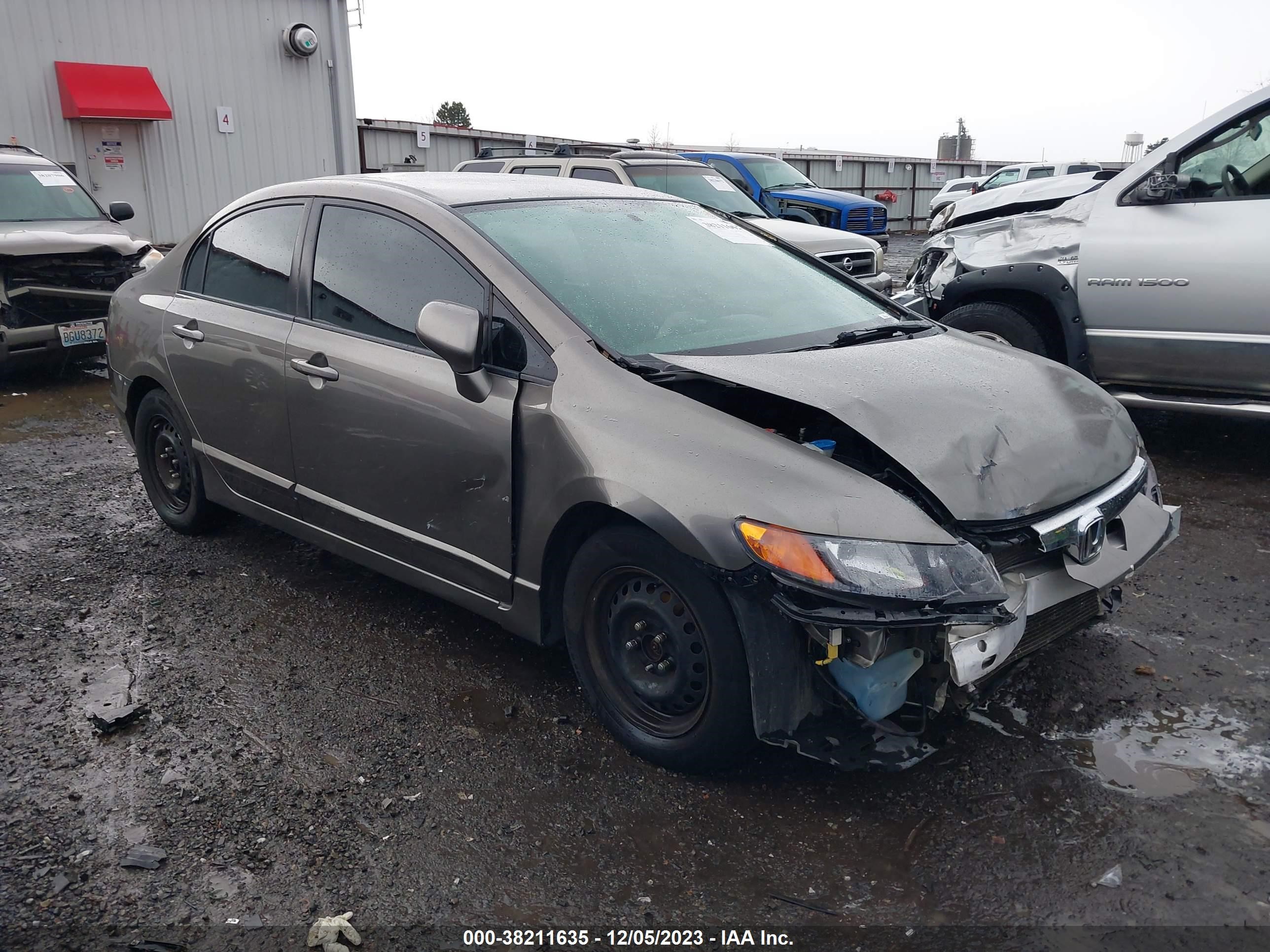 HONDA CIVIC 2008 2hgfa16548h325758