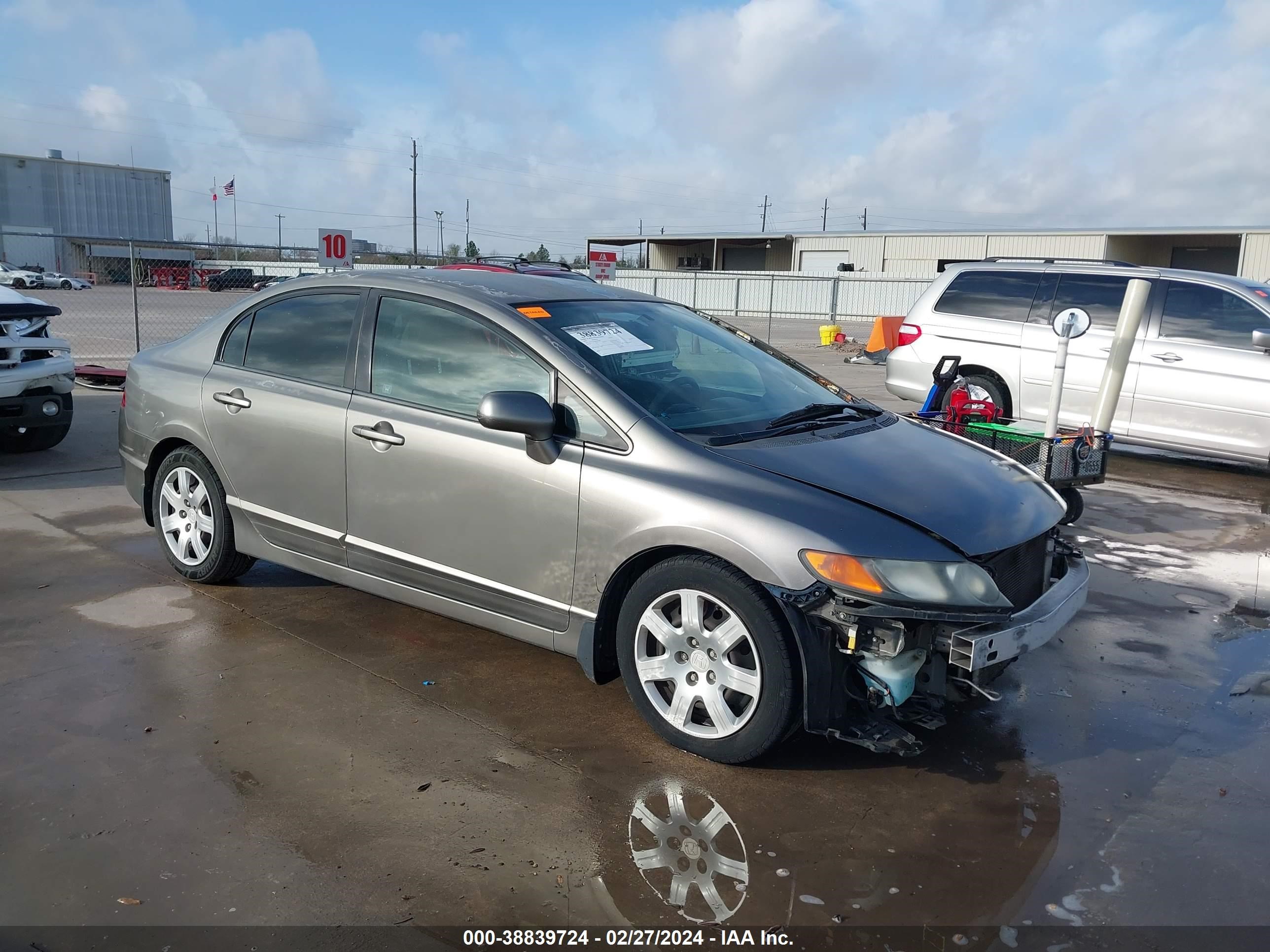 HONDA CIVIC 2008 2hgfa16548h502549