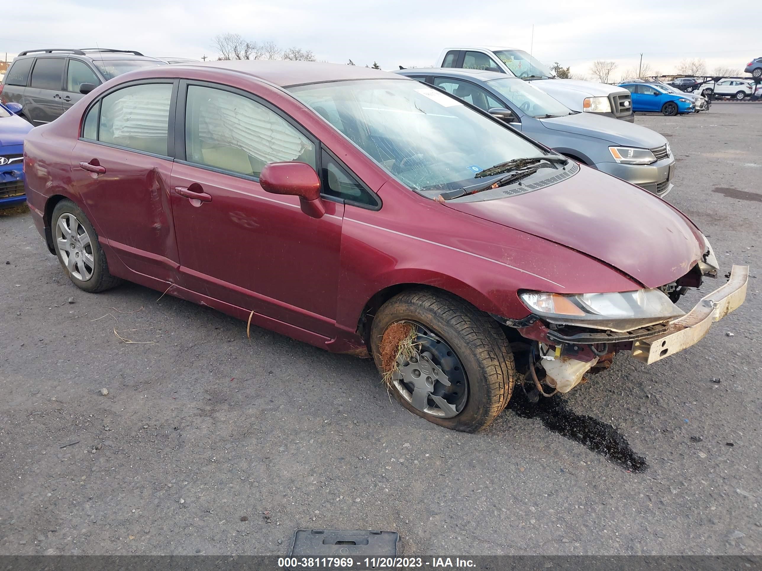 HONDA CIVIC 2009 2hgfa16549h544933