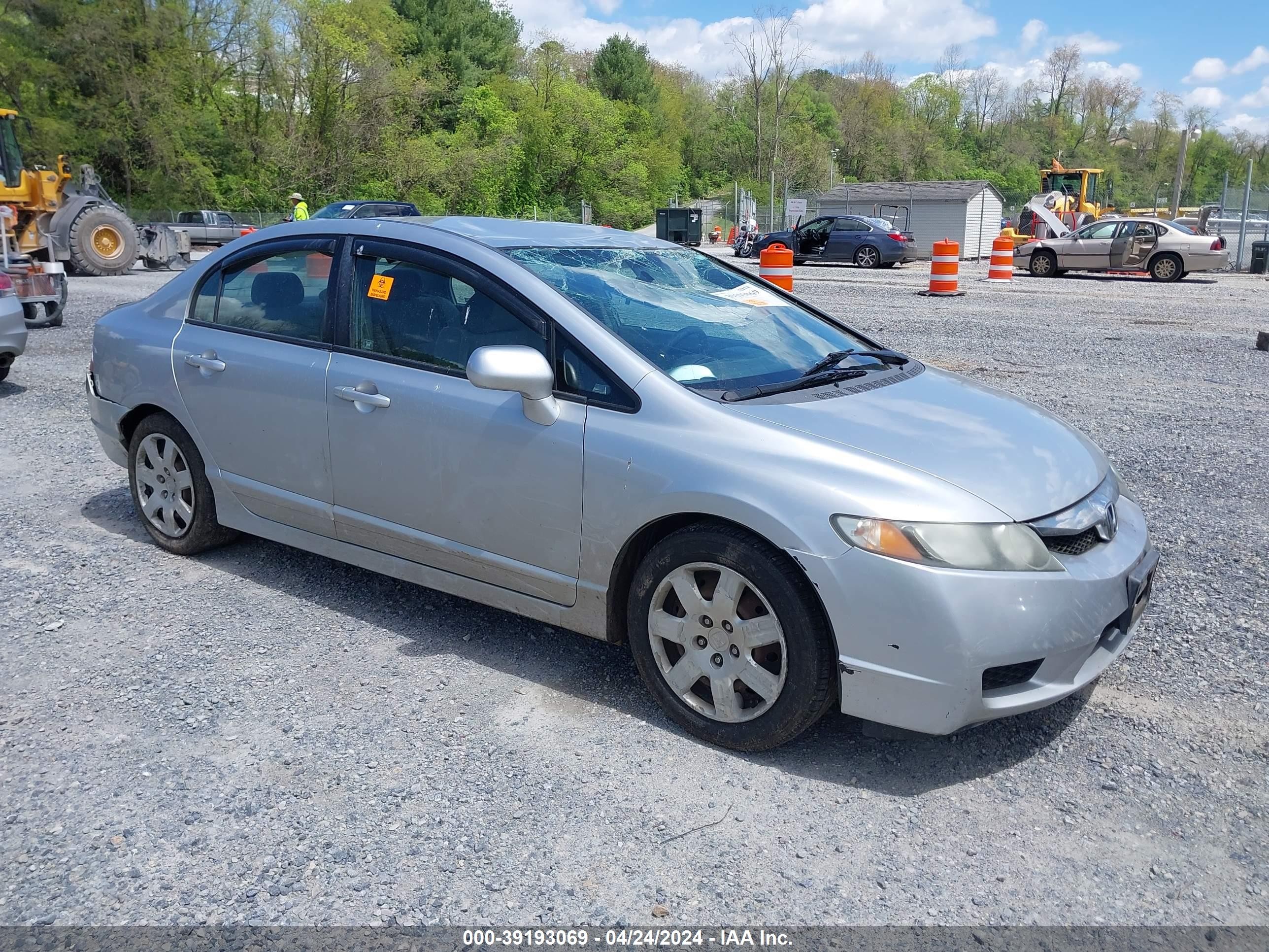 HONDA CIVIC 2009 2hgfa16549h546360