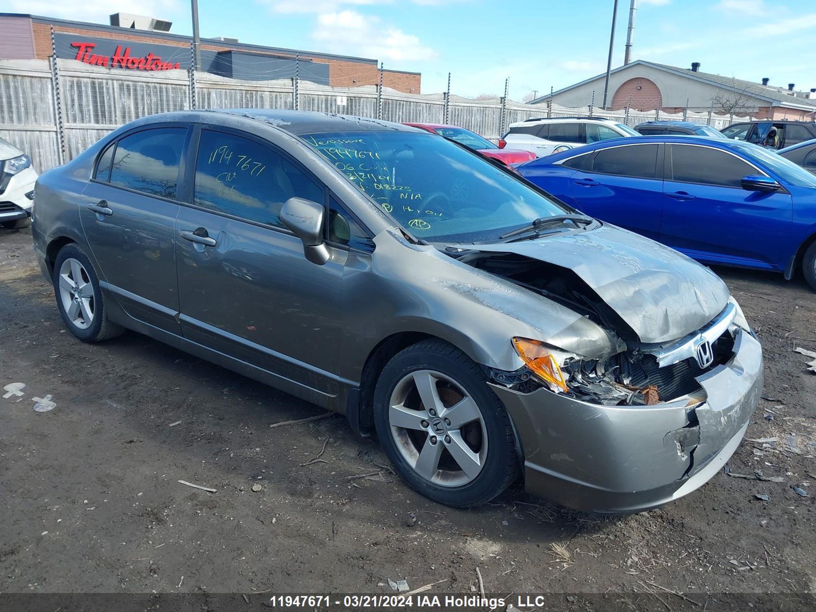 HONDA CIVIC 2006 2hgfa16556h018225