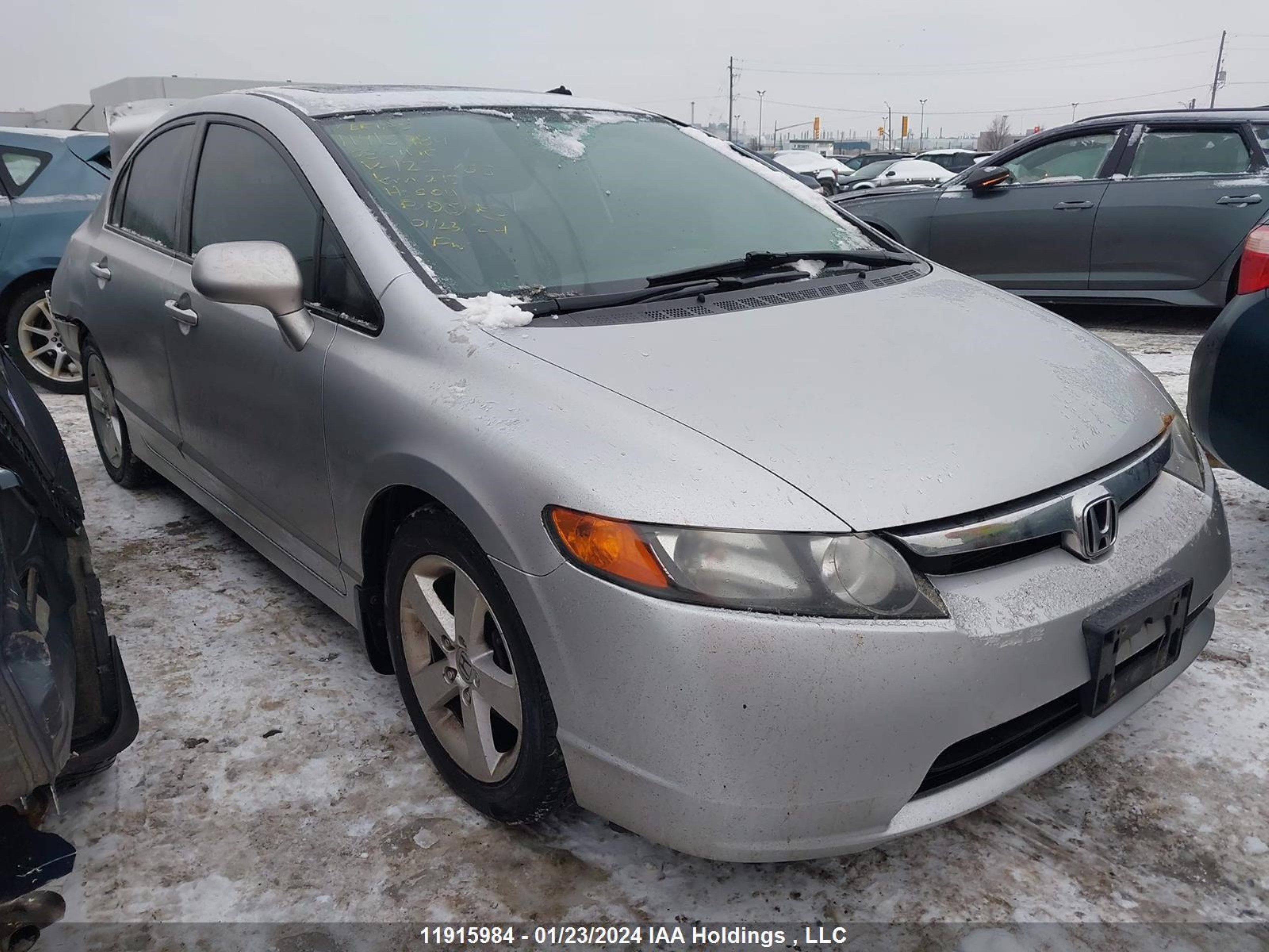 HONDA CIVIC 2008 2hgfa16558h122765