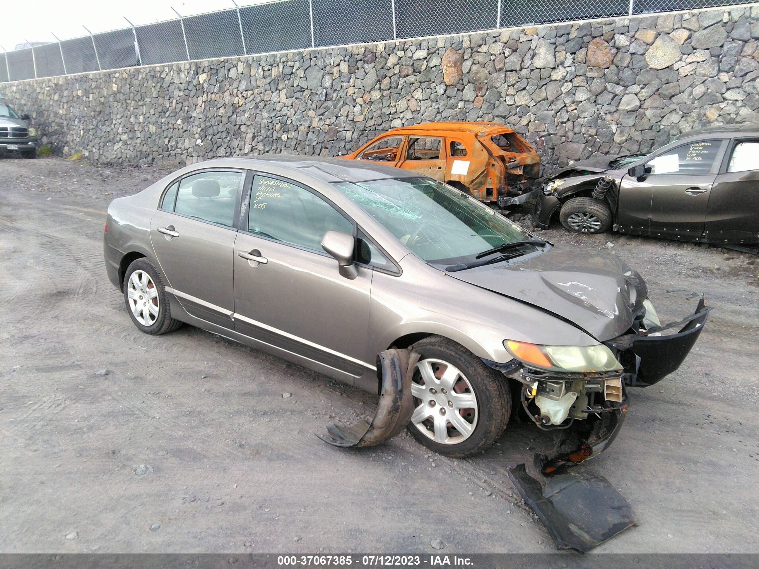 HONDA CIVIC 2008 2hgfa16558h313604