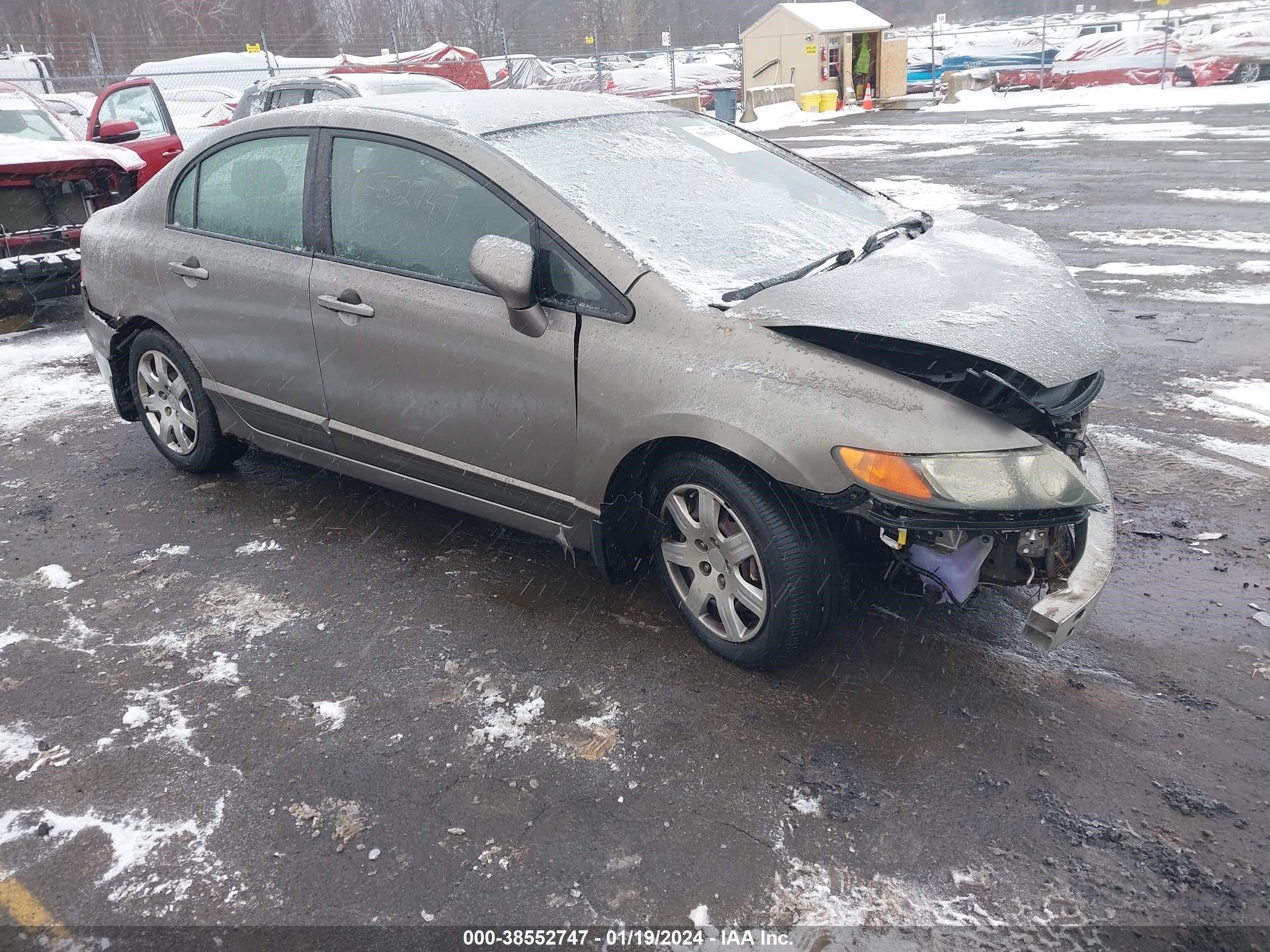 HONDA CIVIC 2008 2hgfa16558h351320