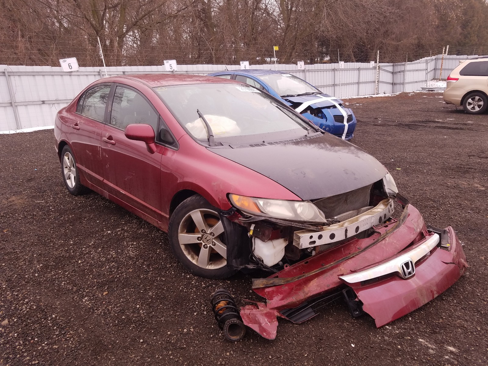 HONDA CIVIC LX 2006 2hgfa16566h019755