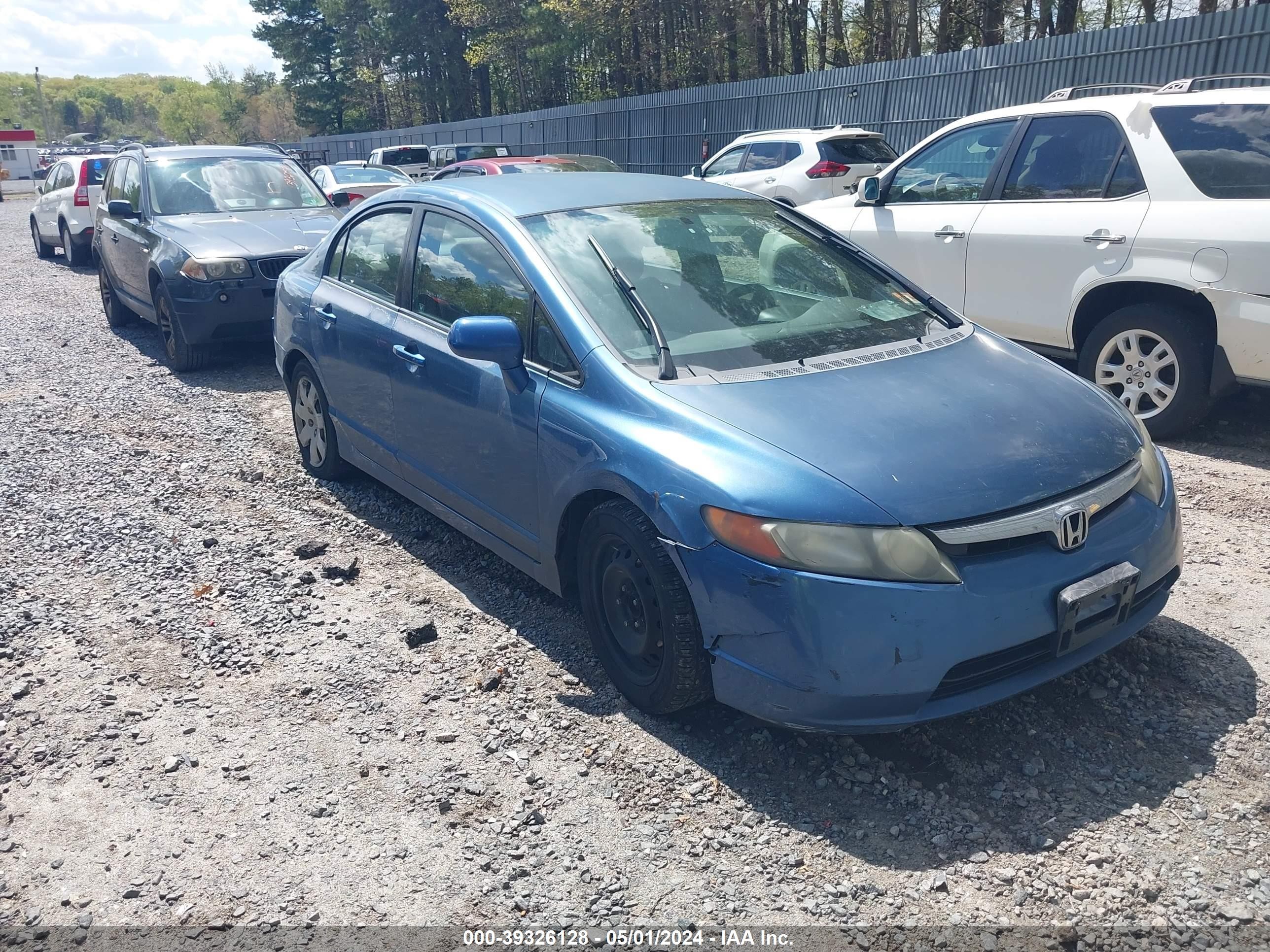 HONDA CIVIC 2007 2hgfa16567h510182