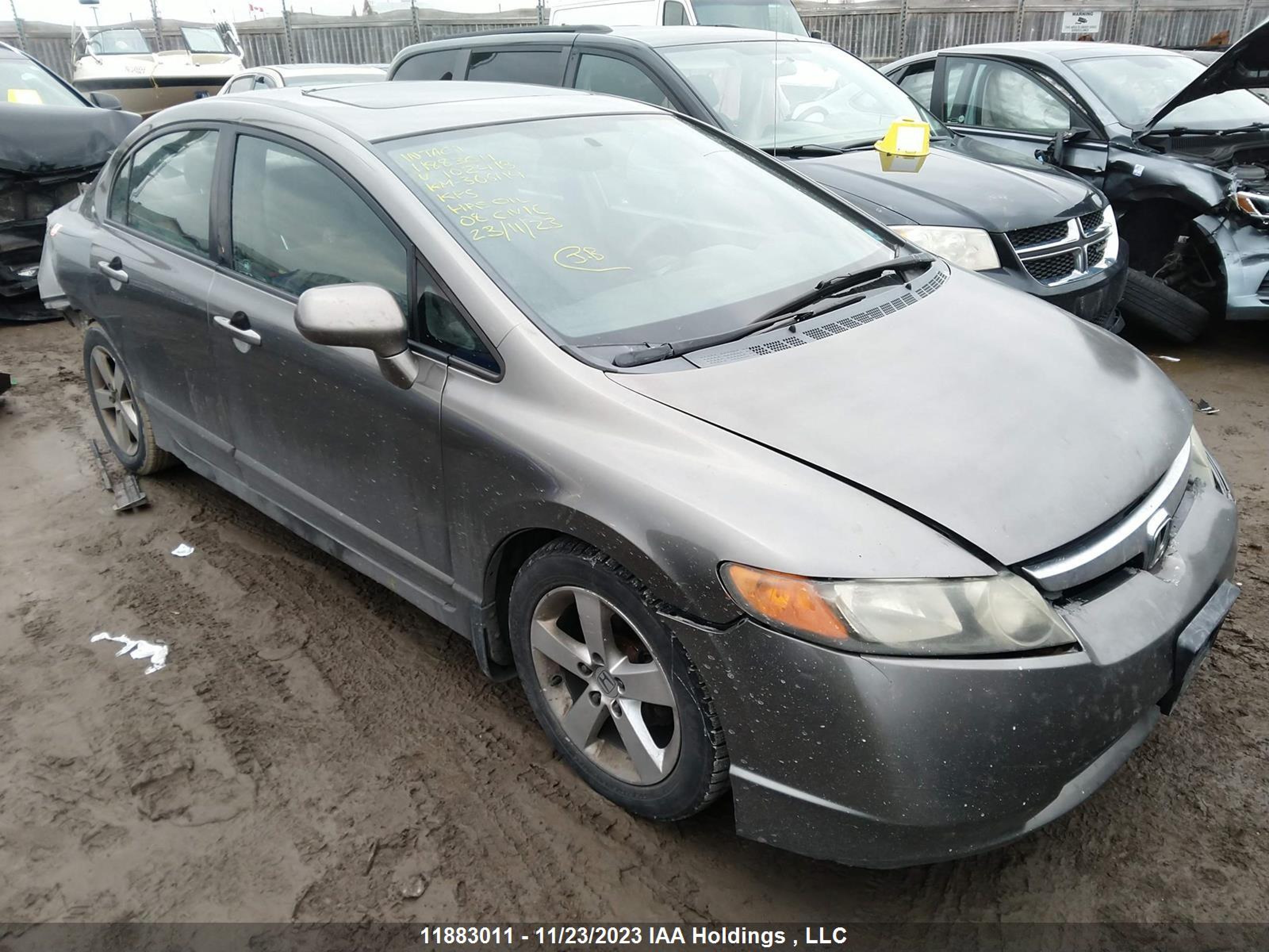 HONDA CIVIC 2008 2hgfa16568h102413