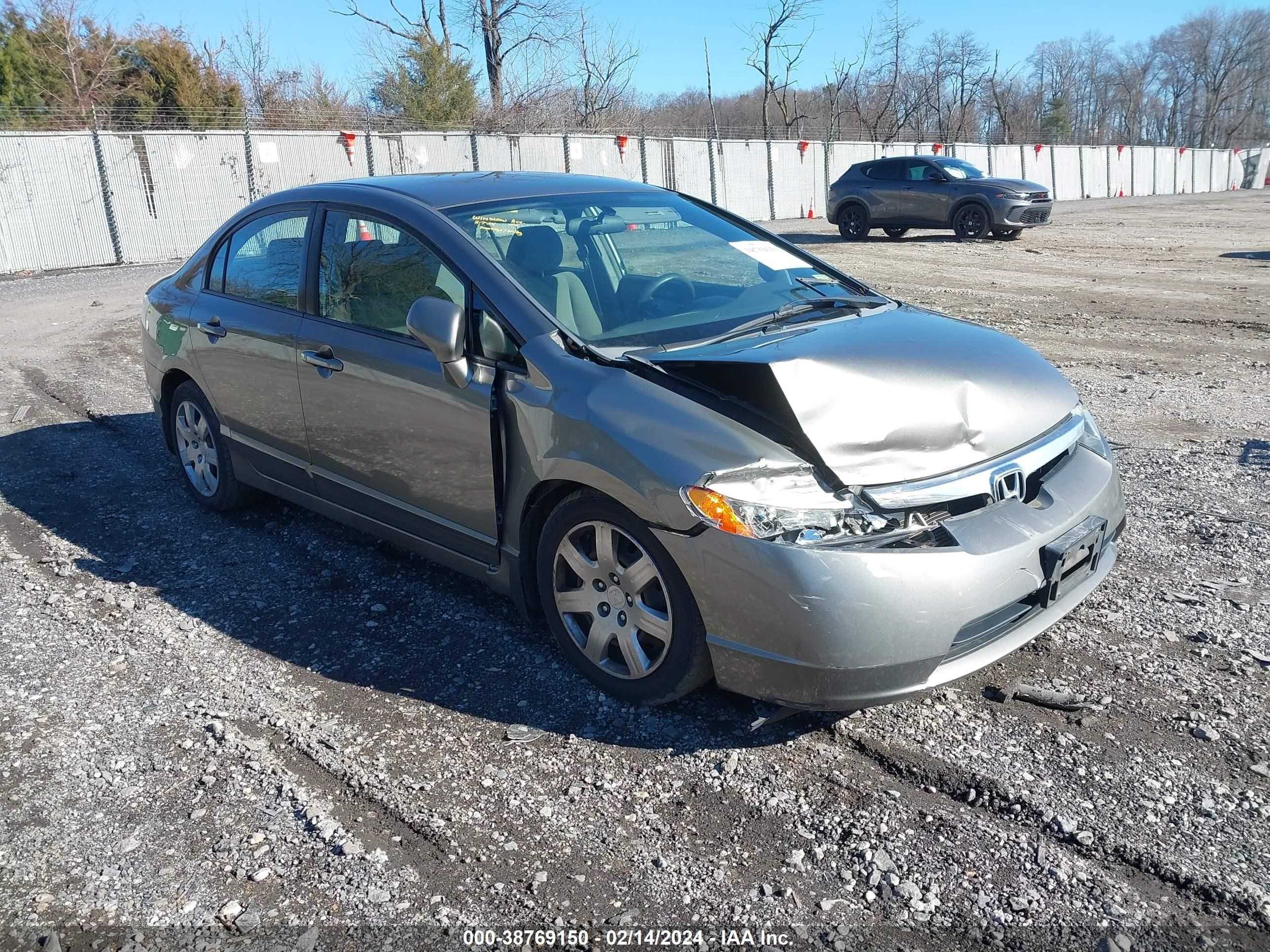 HONDA CIVIC 2008 2hgfa16568h315832