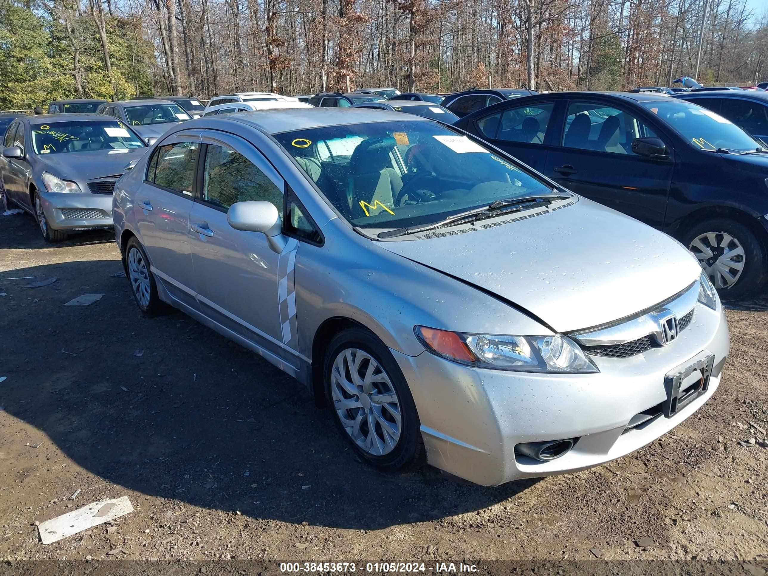 HONDA CIVIC 2009 2hgfa16569h358987