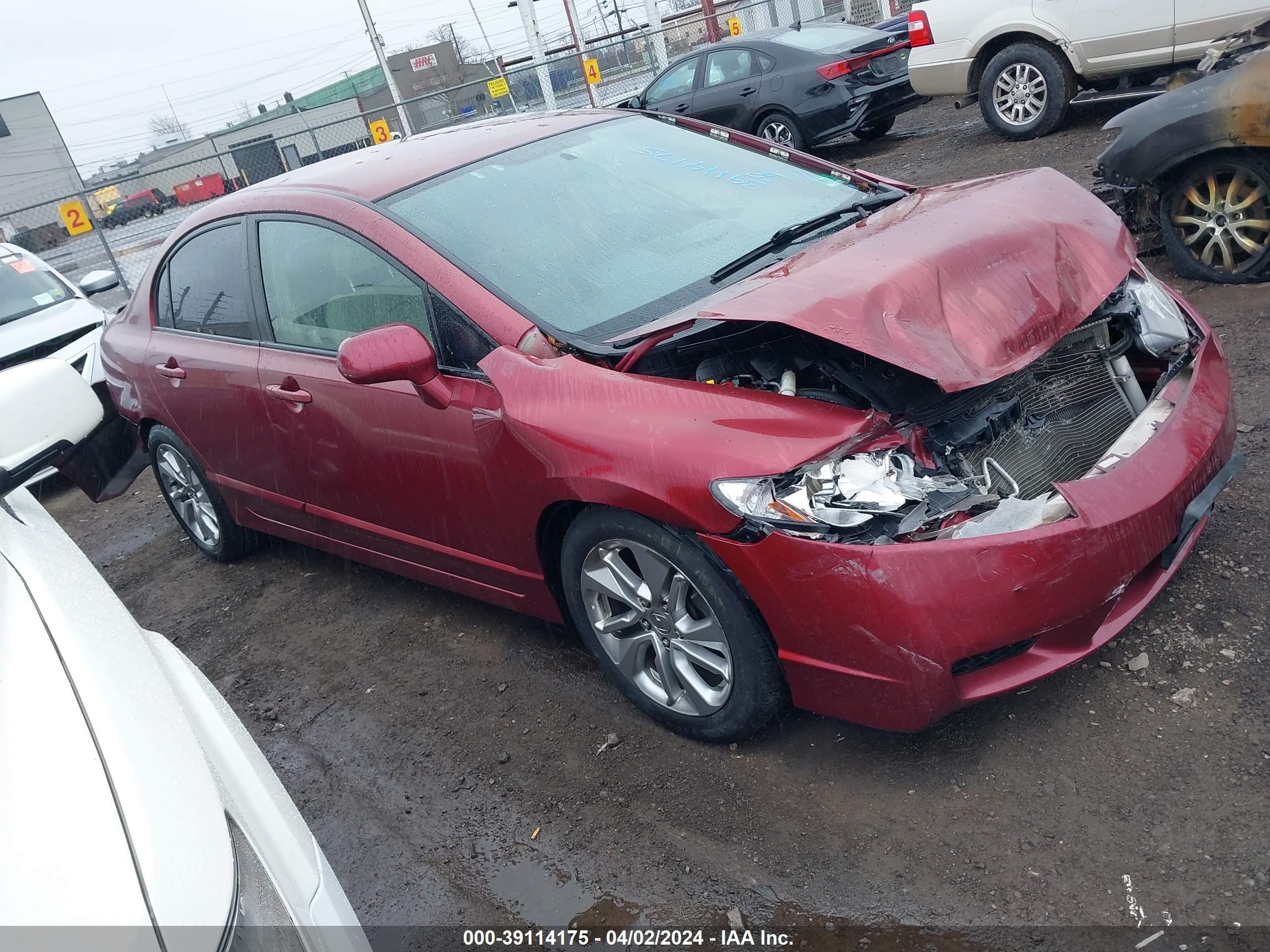 HONDA CIVIC 2009 2hgfa16569h362506