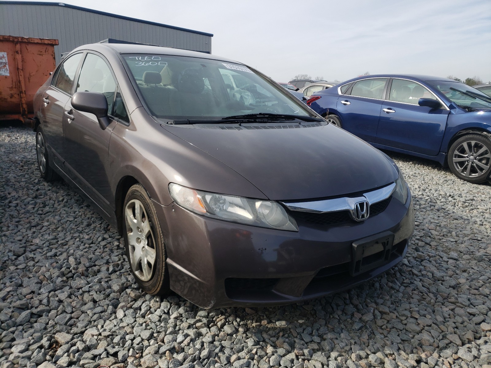 HONDA CIVIC LX 2009 2hgfa16569h537854