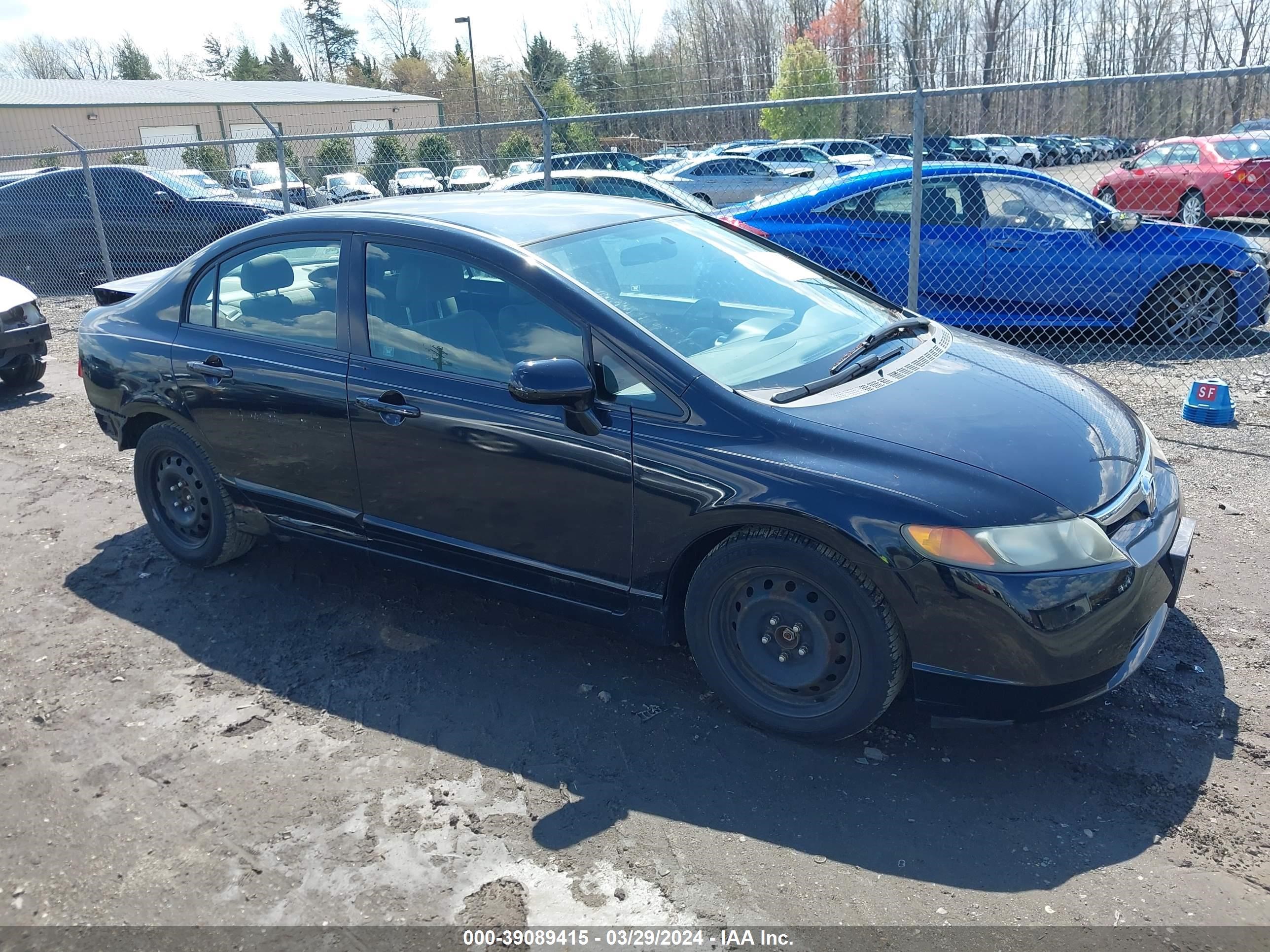 HONDA CIVIC 2007 2hgfa16577h314249