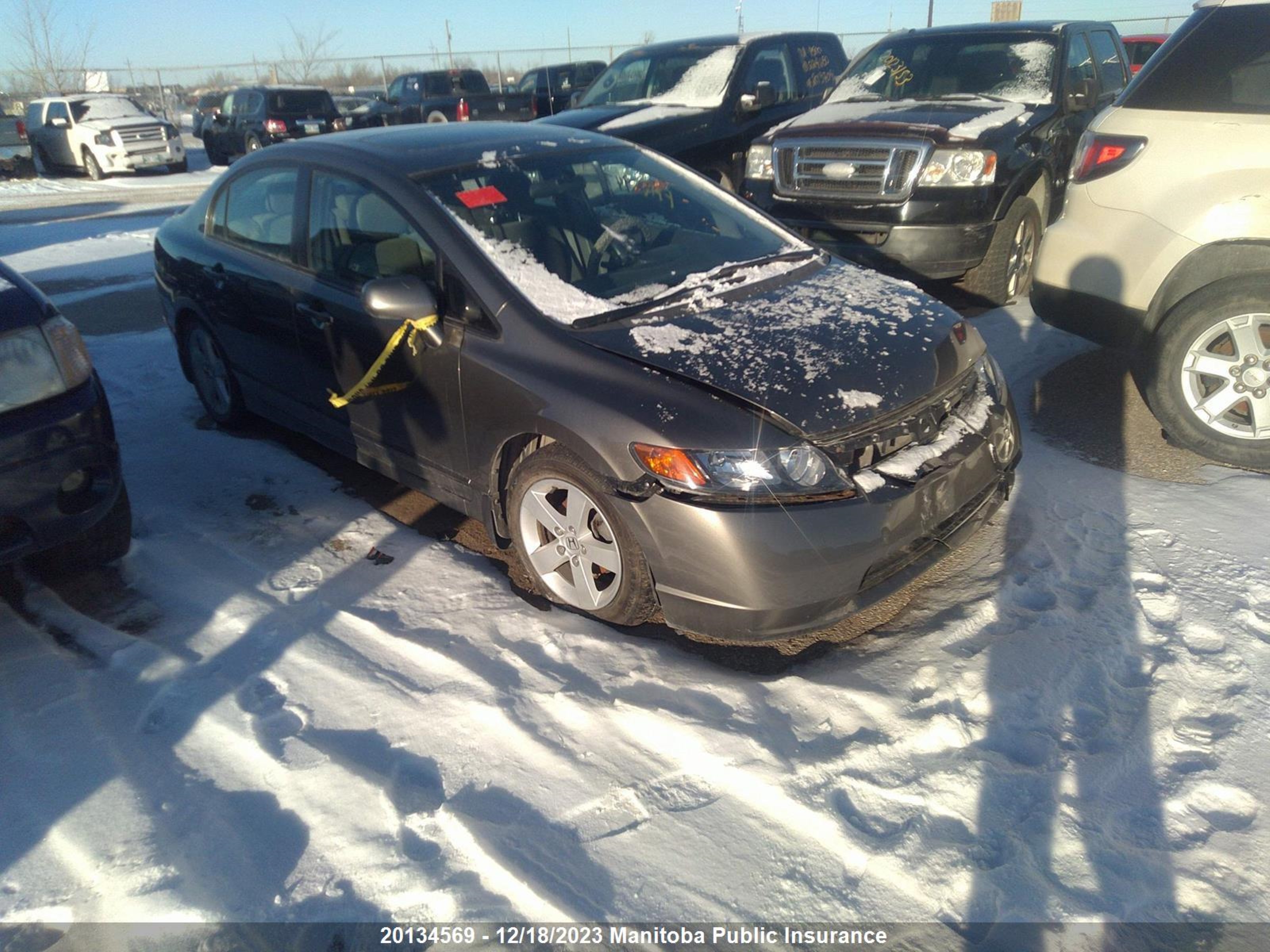 HONDA CIVIC 2008 2hgfa16578h119009