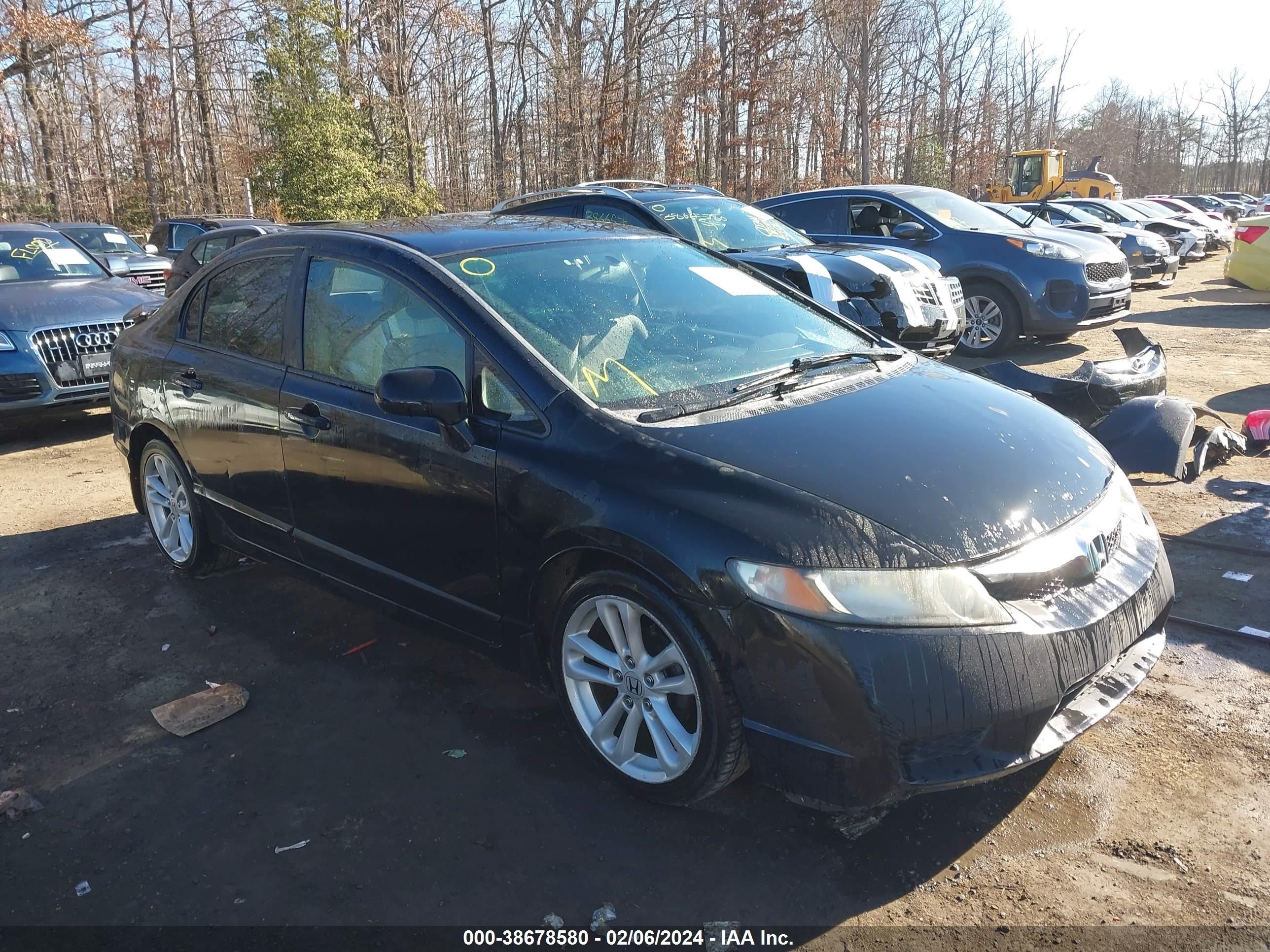 HONDA CIVIC 2009 2hgfa16579h359615