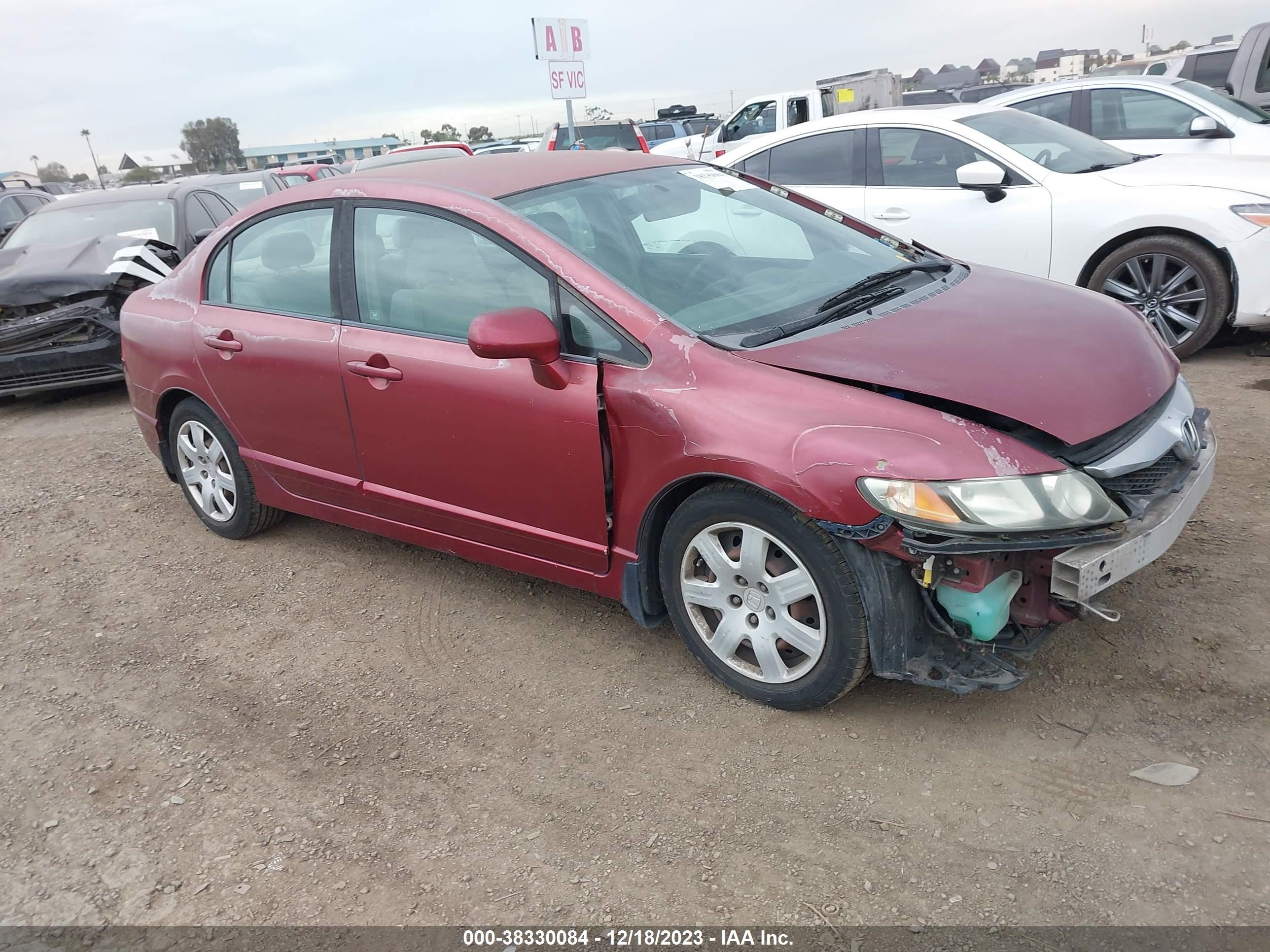 HONDA CIVIC 2009 2hgfa16579h502319