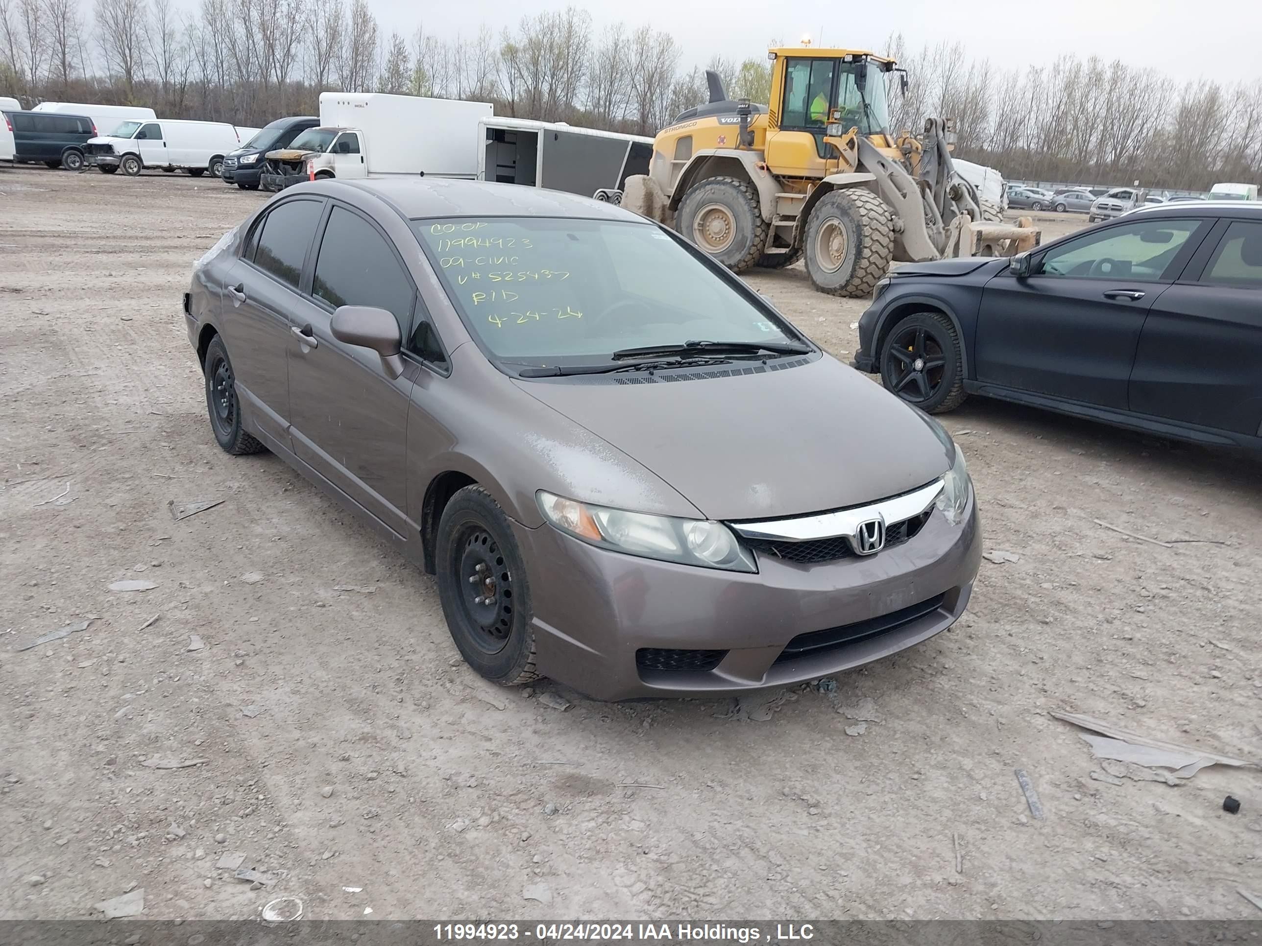 HONDA CIVIC 2009 2hgfa16579h525437