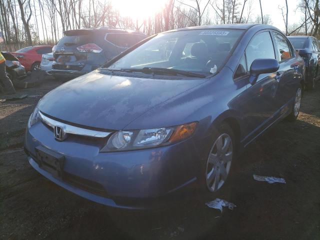 HONDA CIVIC LX 2006 2hgfa16586h514409