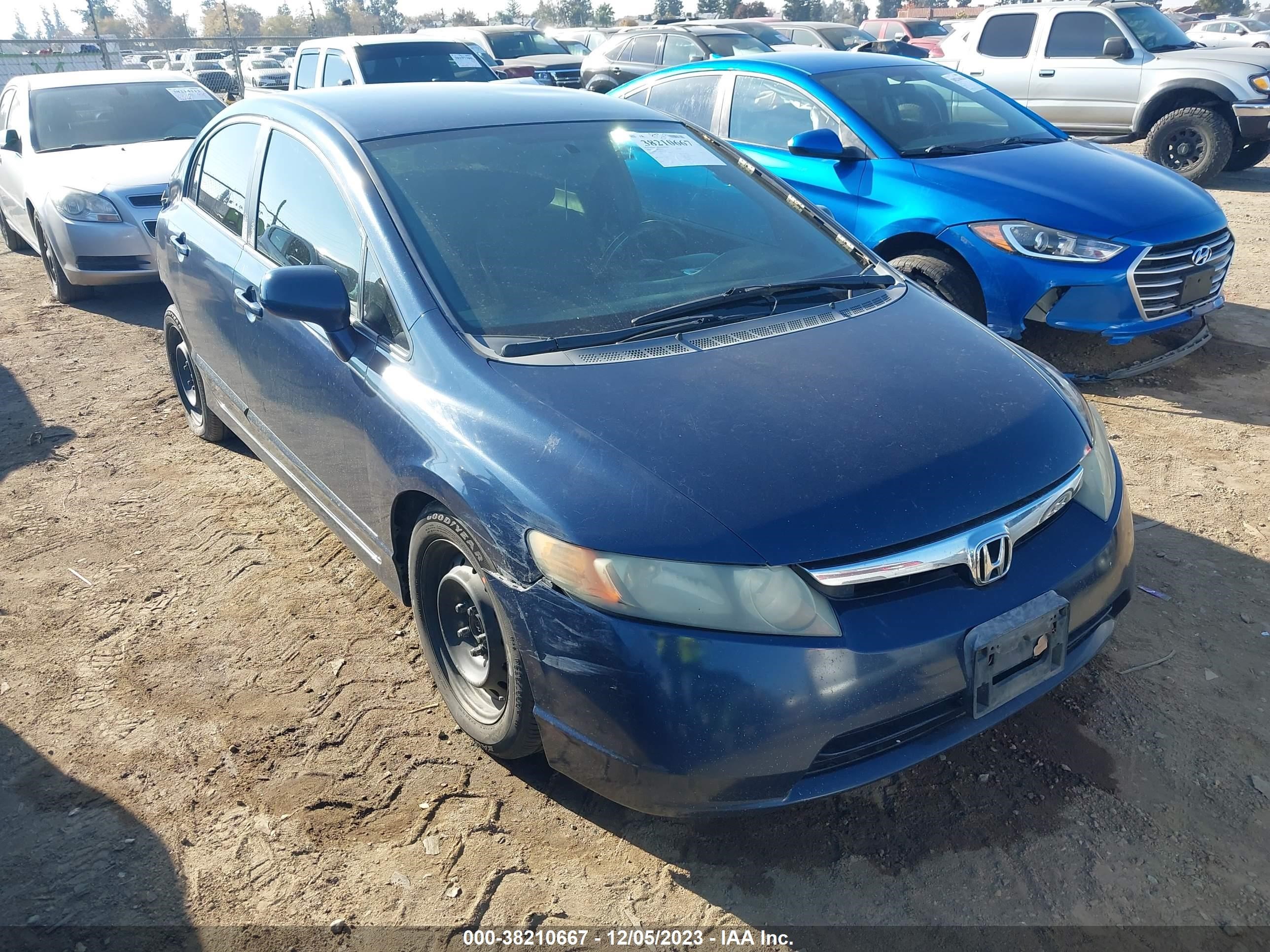 HONDA CIVIC 2008 2hgfa16588h509908