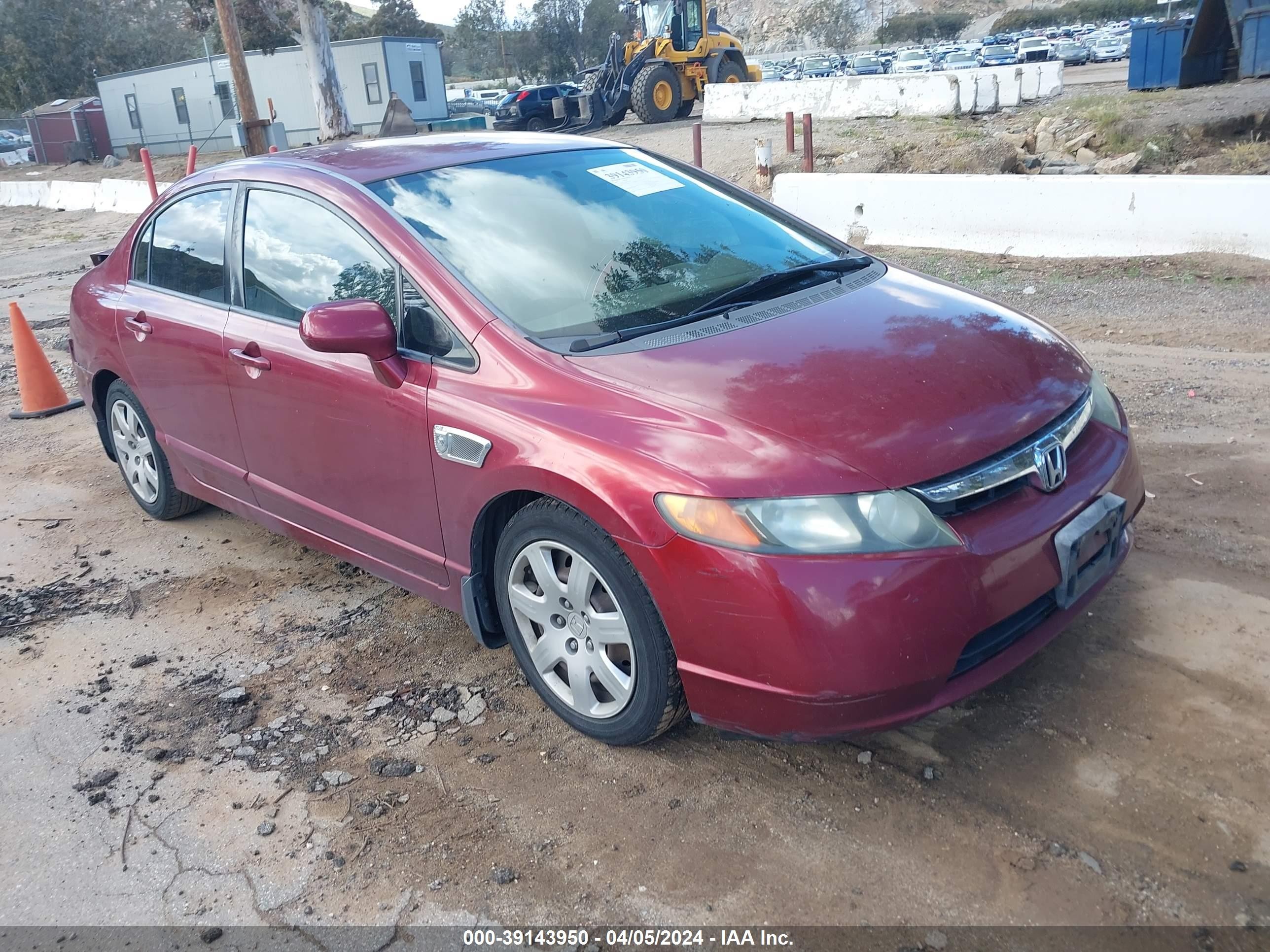 HONDA CIVIC 2008 2hgfa16588h511092