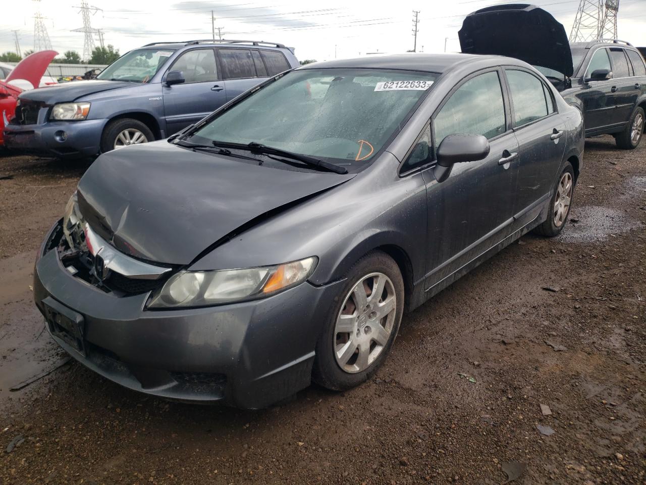 HONDA CIVIC 2009 2hgfa16589h355587