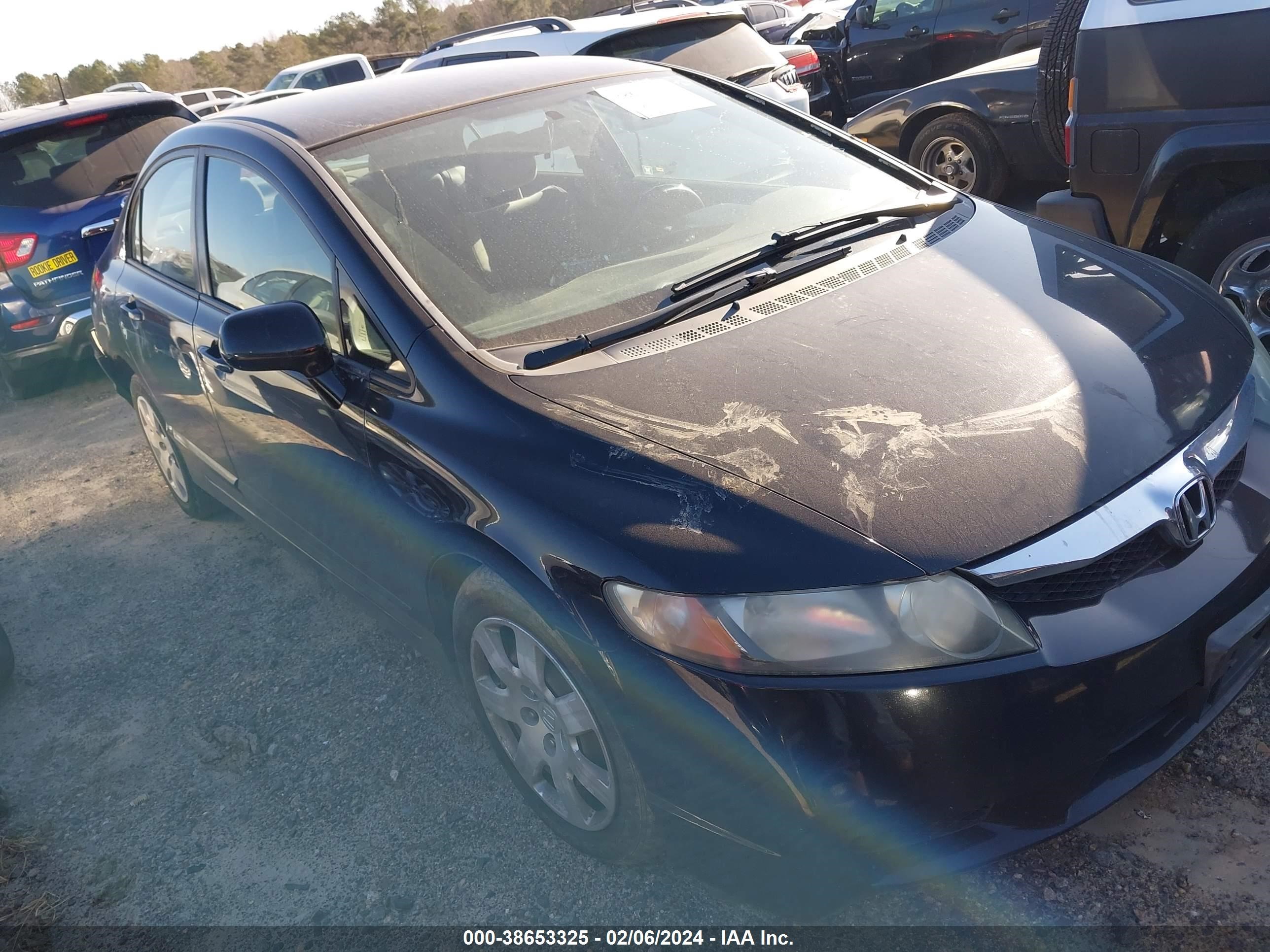 HONDA CIVIC 2009 2hgfa16589h369537