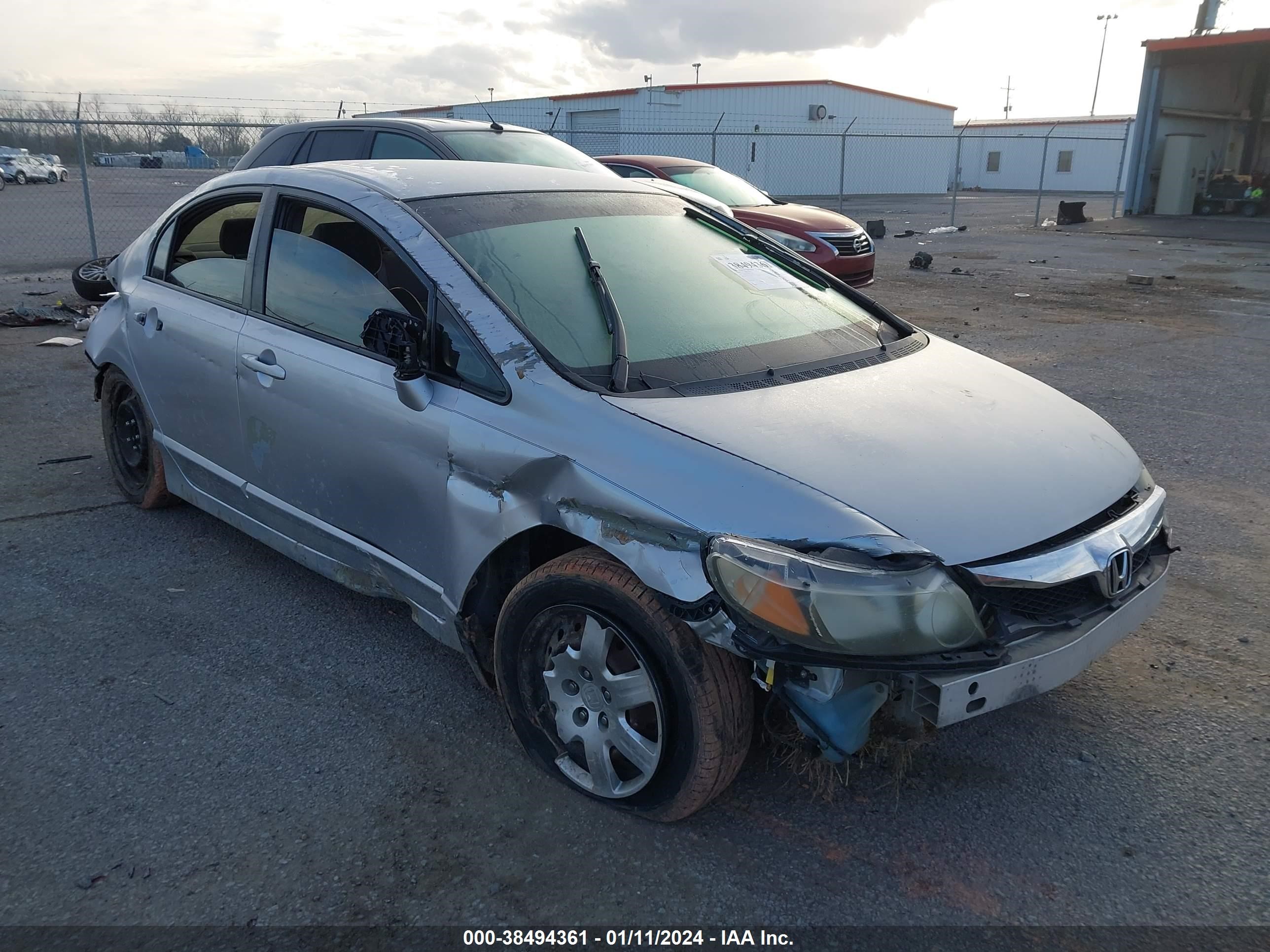 HONDA CIVIC 2009 2hgfa16589h518075