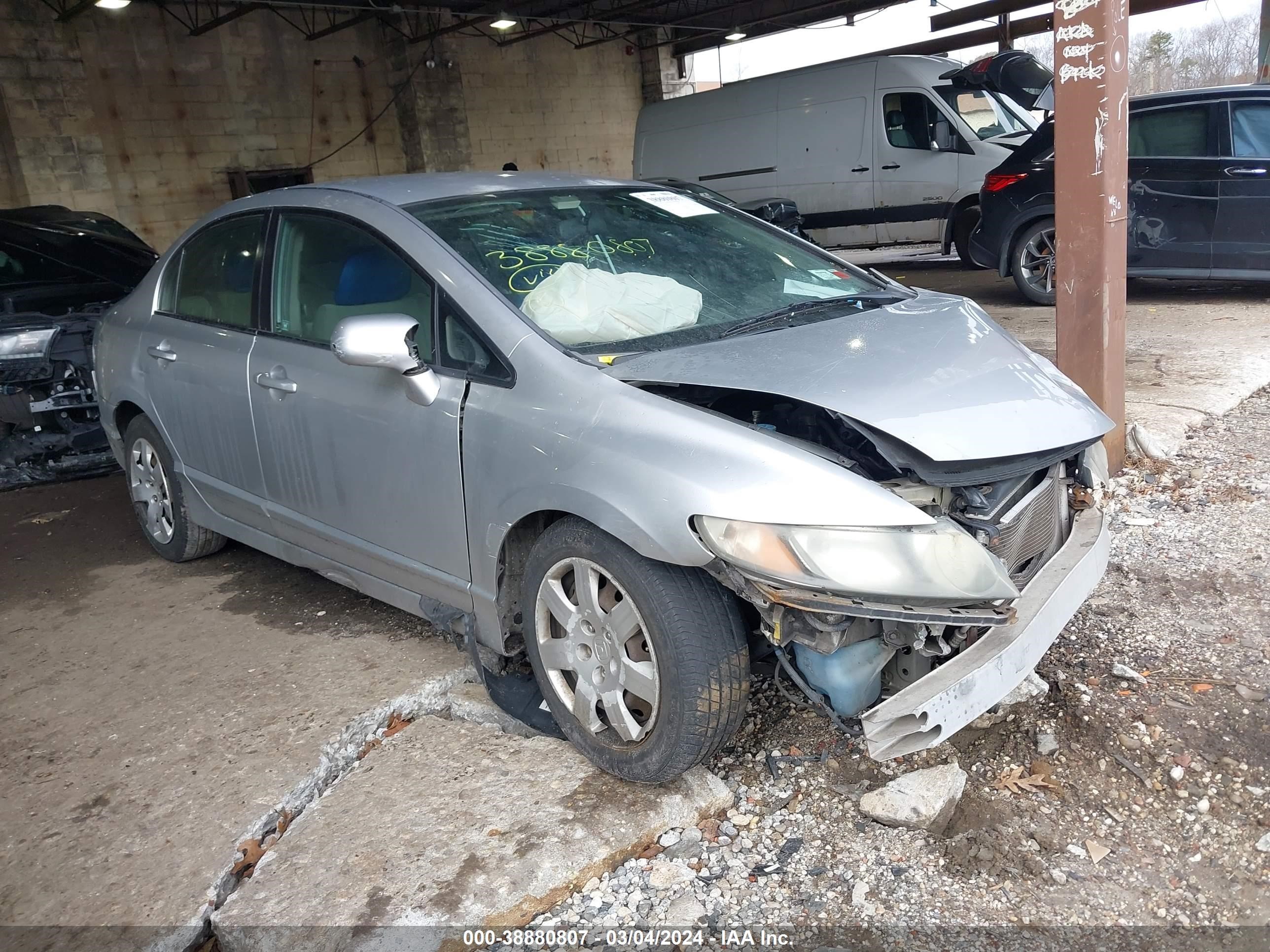 HONDA CIVIC 2009 2hgfa16589h548158