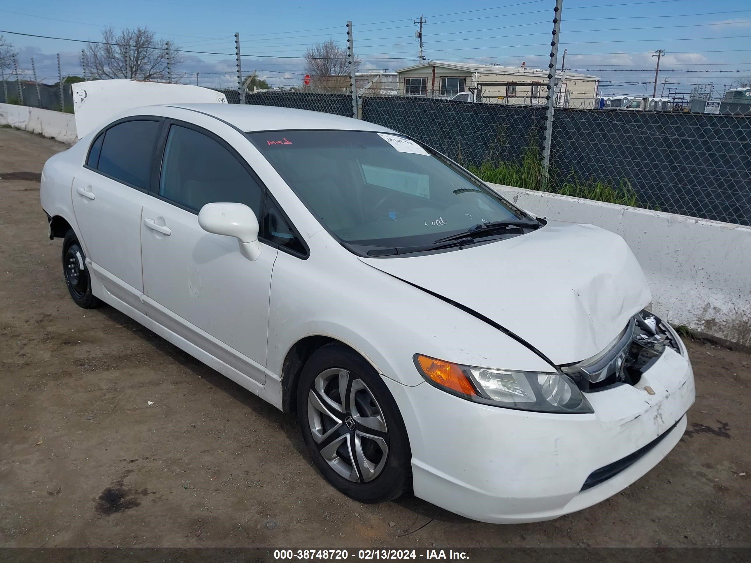 HONDA CIVIC 2007 2hgfa16597h502786