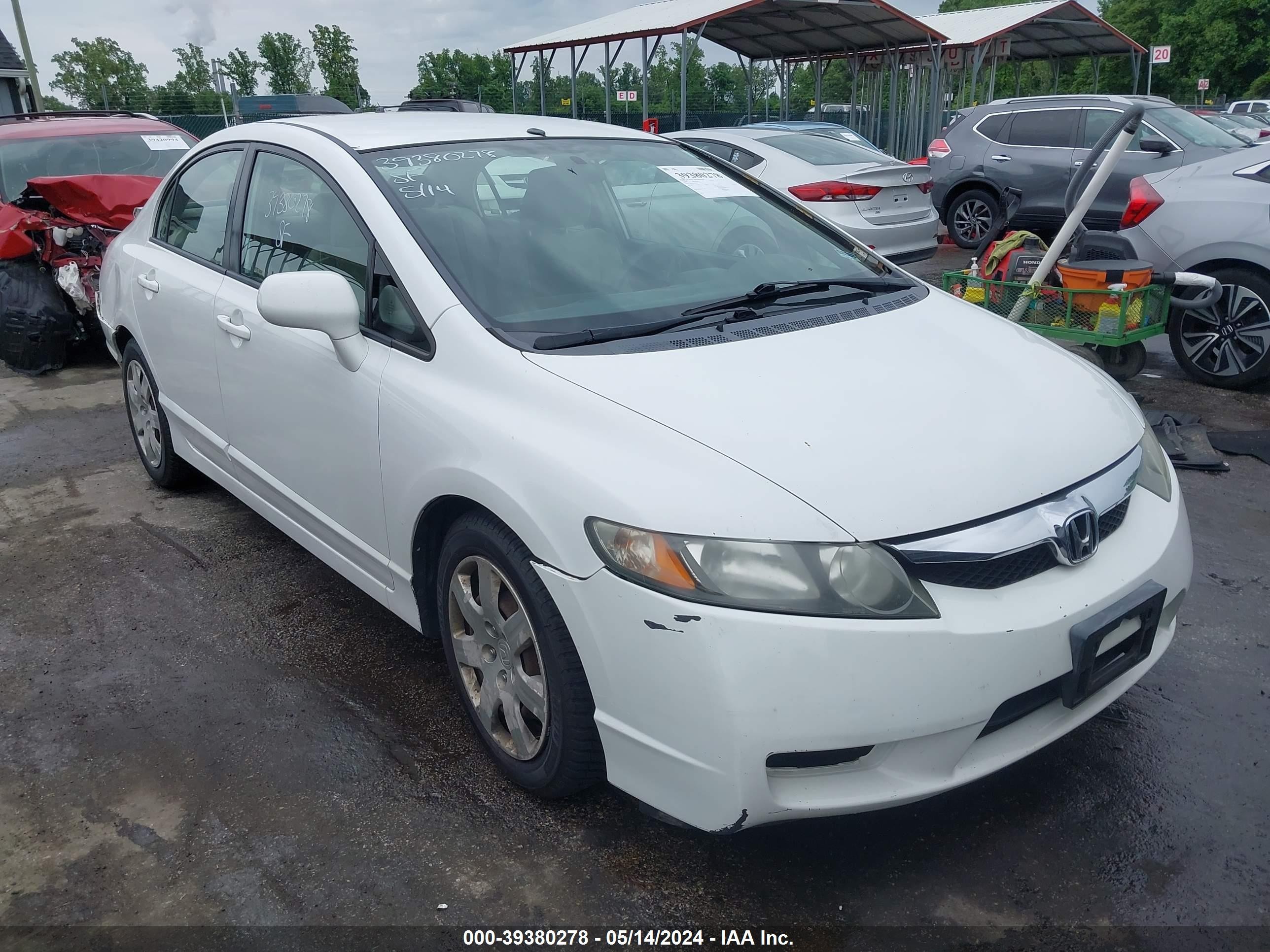 HONDA CIVIC 2009 2hgfa16599h360586