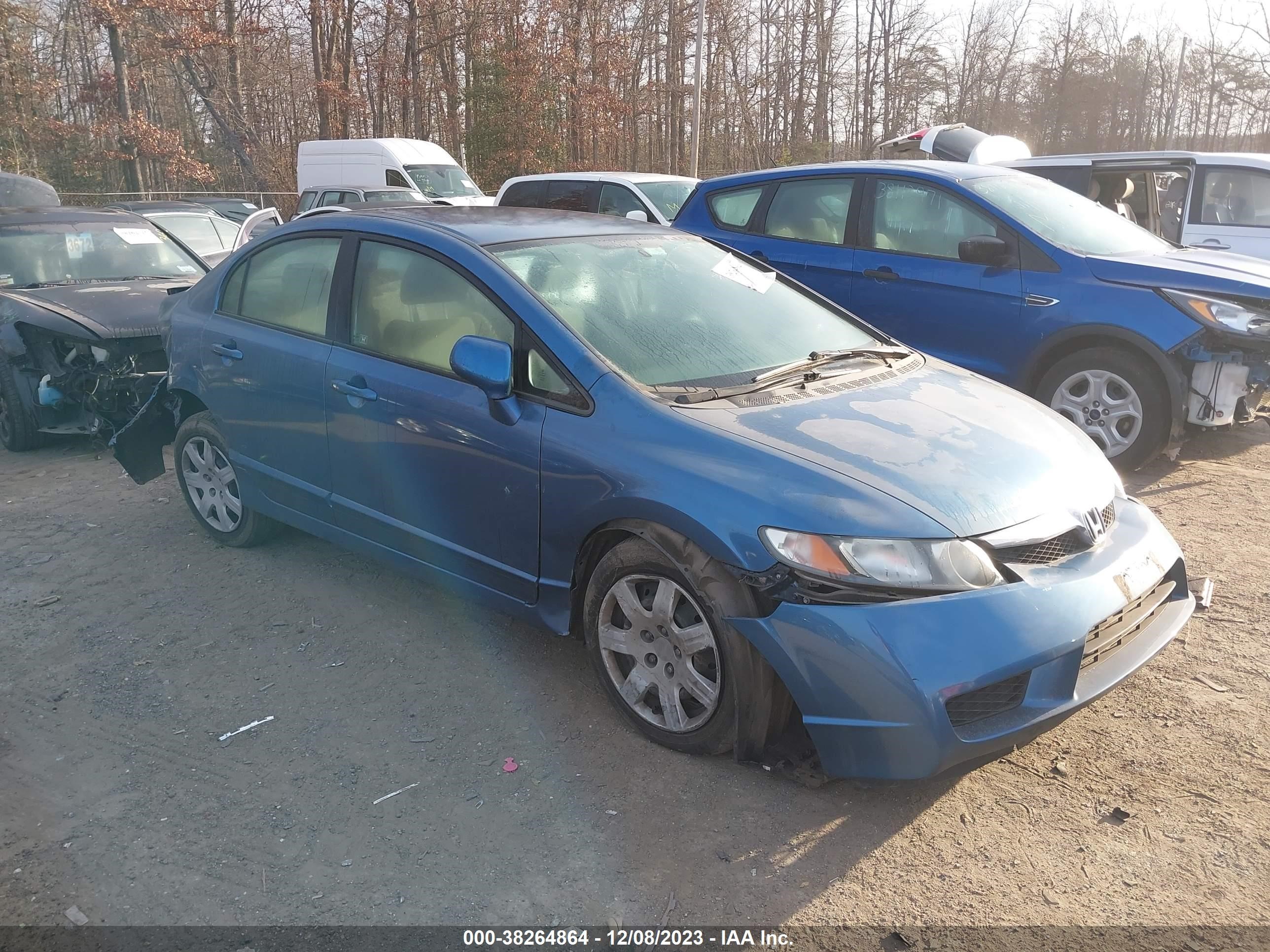 HONDA CIVIC 2009 2hgfa16599h367344