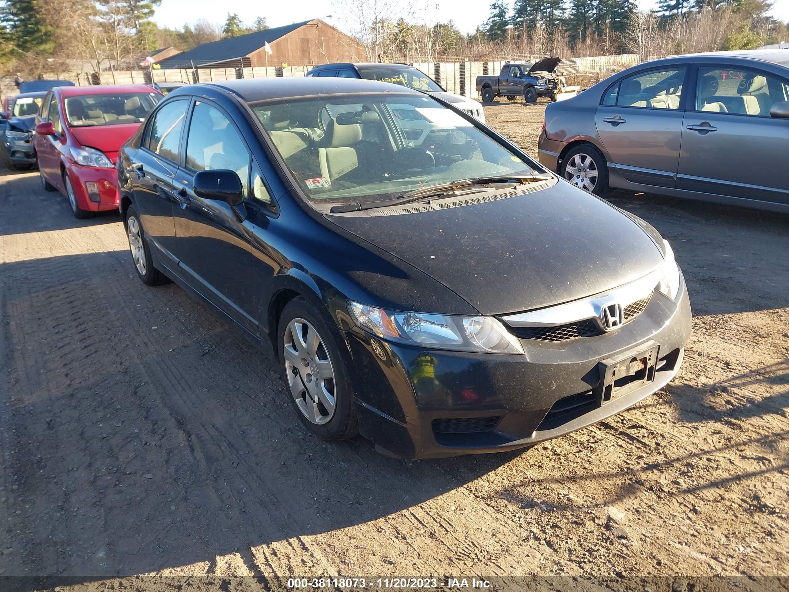 HONDA CIVIC 2009 2hgfa16599h369143