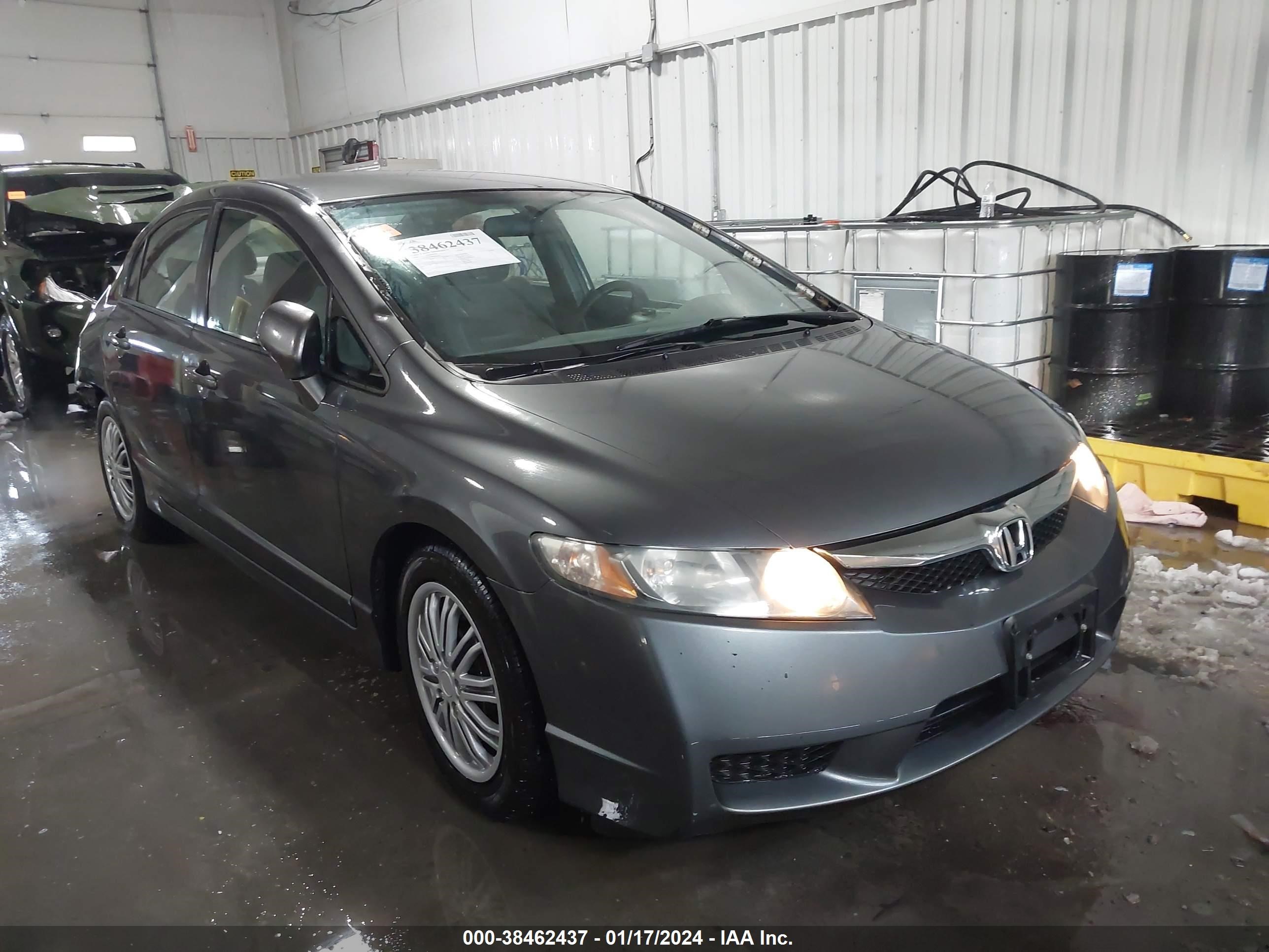 HONDA CIVIC 2009 2hgfa165x9h350214